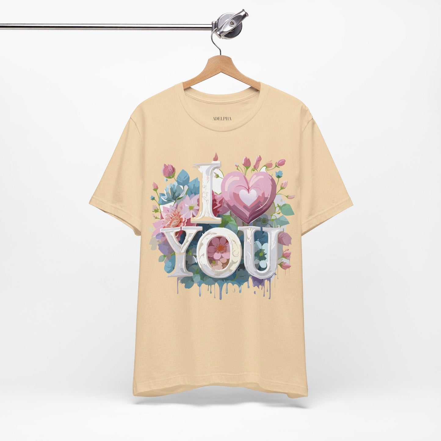 Valentine Graphic Tee Unisex Adelpha Art Design Vintage Inspired T Shirt For Everyday Wear