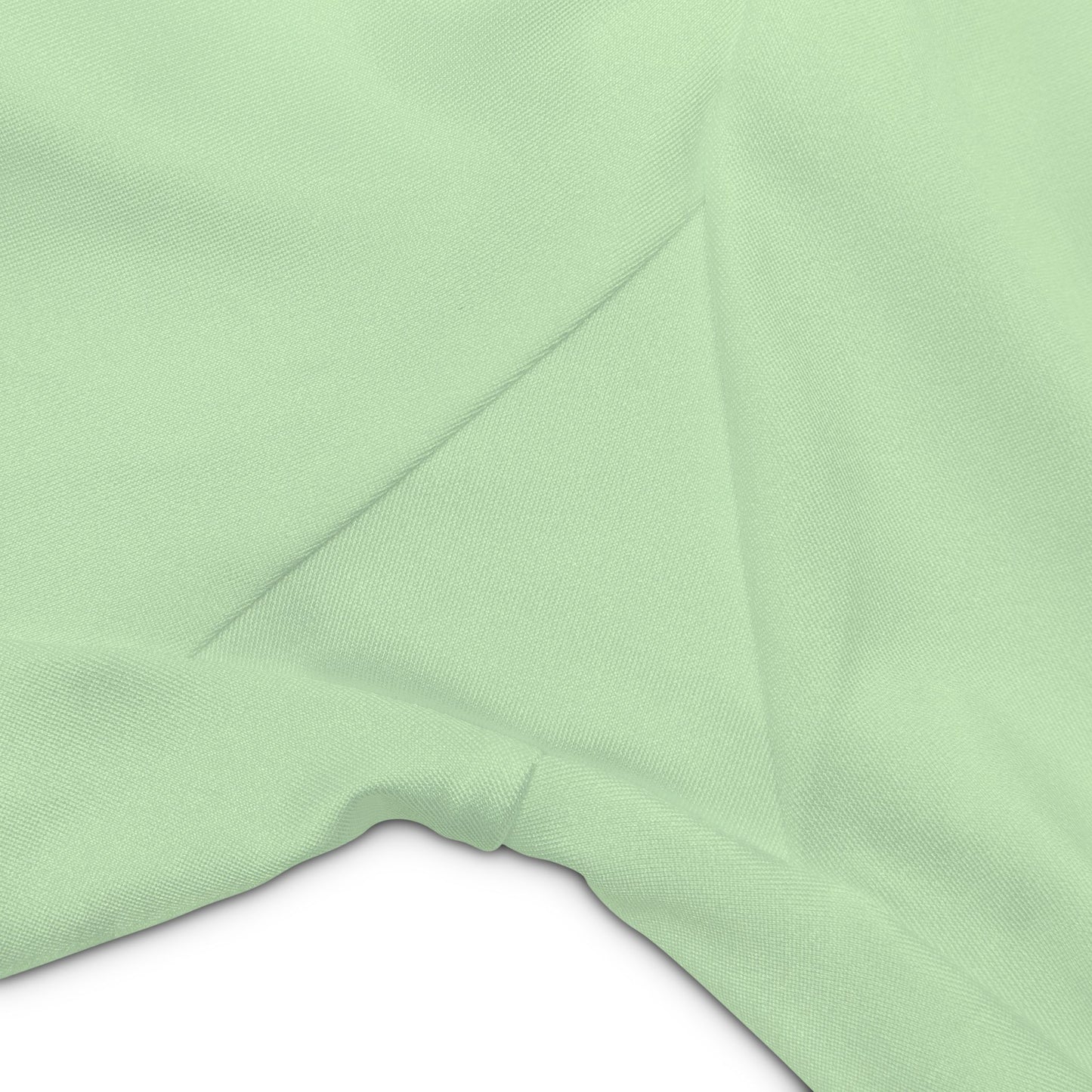 Tea Green Women's Workout Shorts — Pastel Mint High-Waist Biker Shorts
