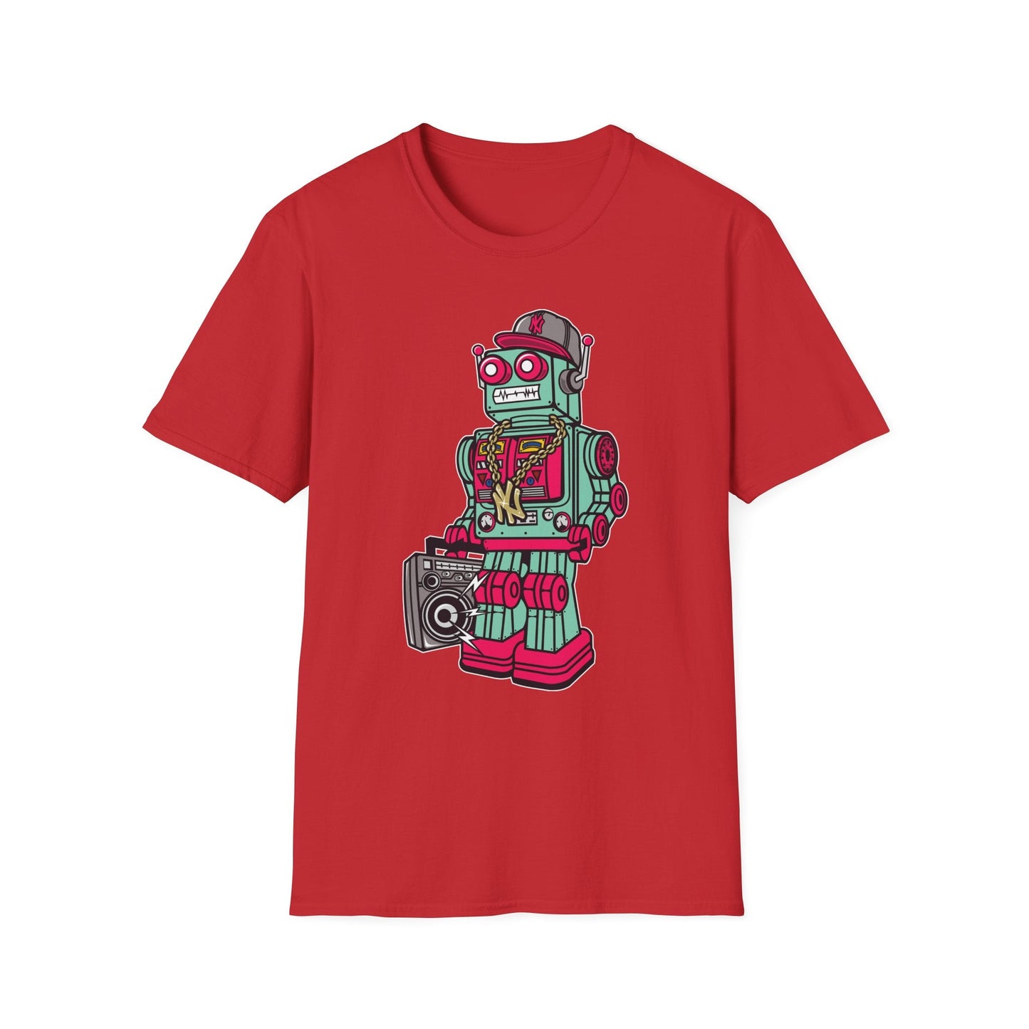 Cartoon T Shirt Animation Tee Funny Unisex Gildan Softstyle 64000 Ring Spun Cotton