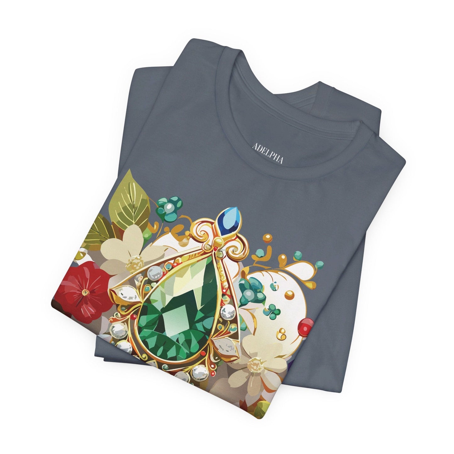 Adelpha Vintage Inspired Graphic T Shirt Unisex Short Sleeve Art Design Tee Premium Quality