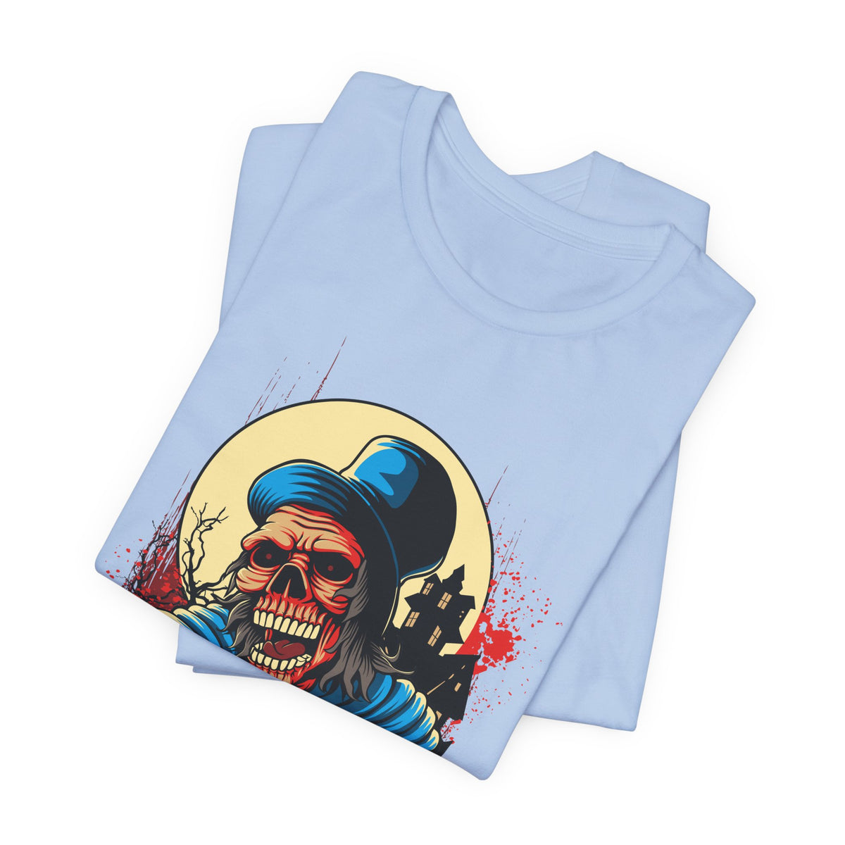 Skull Graphic Design Tee, Skull Shirt, Vintage Tees, Art Design T-Shirt, Graphic Tee, Art Shirts - 1