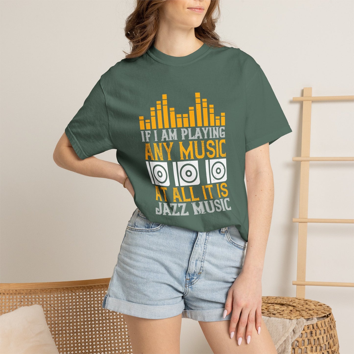 Music Graphic Design Unisex Cotton T-shirt m17