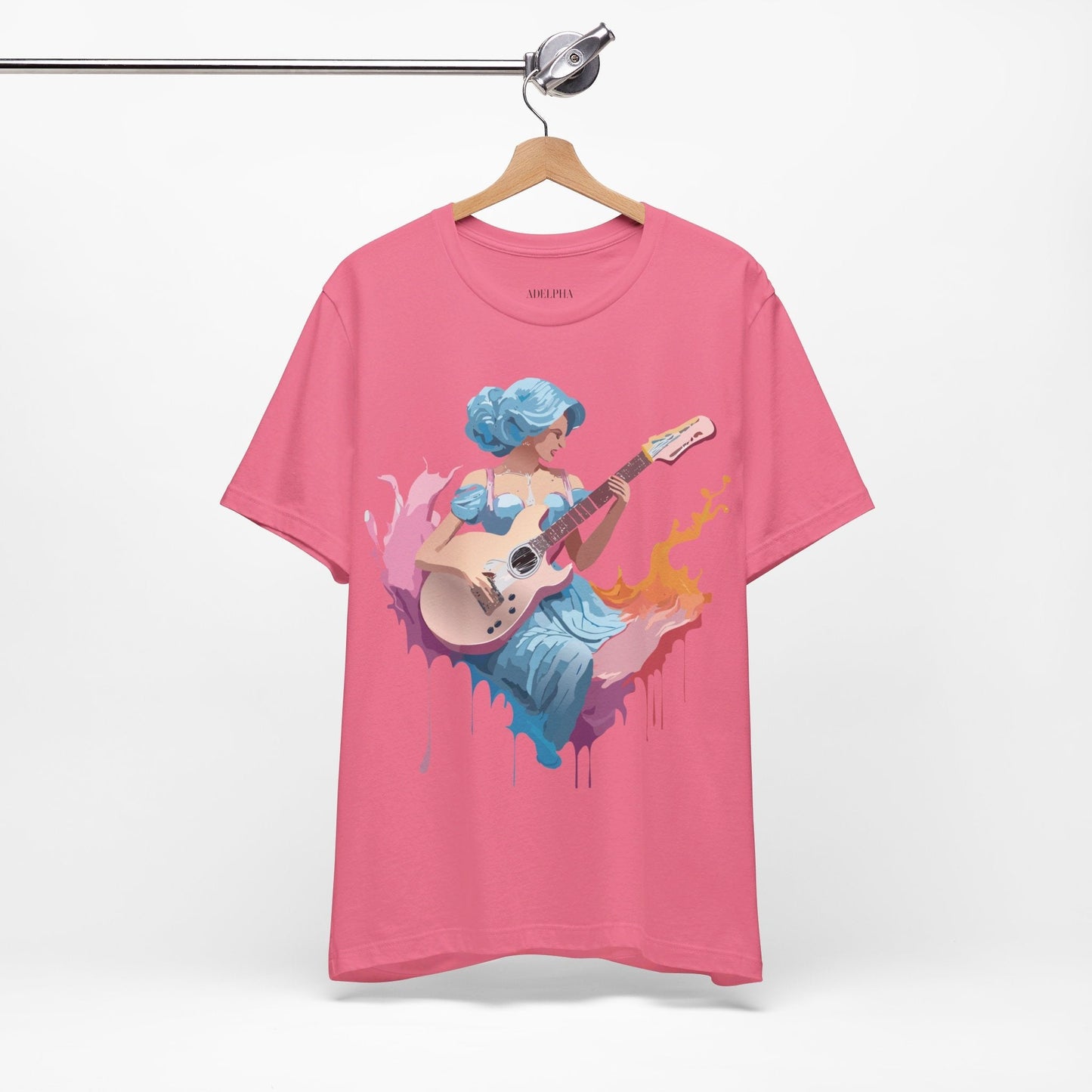 Music T Shirt Graphic Tee Unisex Adelpha Vintage Inspired Artwork Casual Everyday Wear