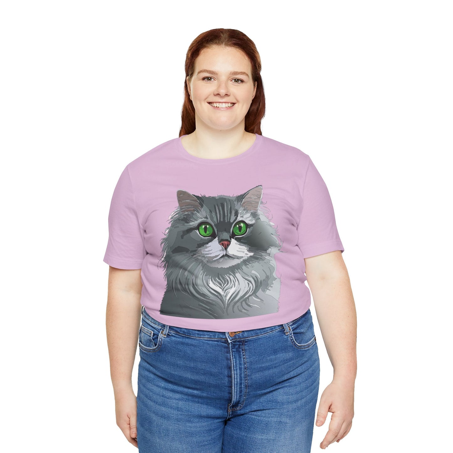 Unisex Animal Shirt With Art Design Animals Tee Short Sleeve Jersey Style Wild Animals Shirt
