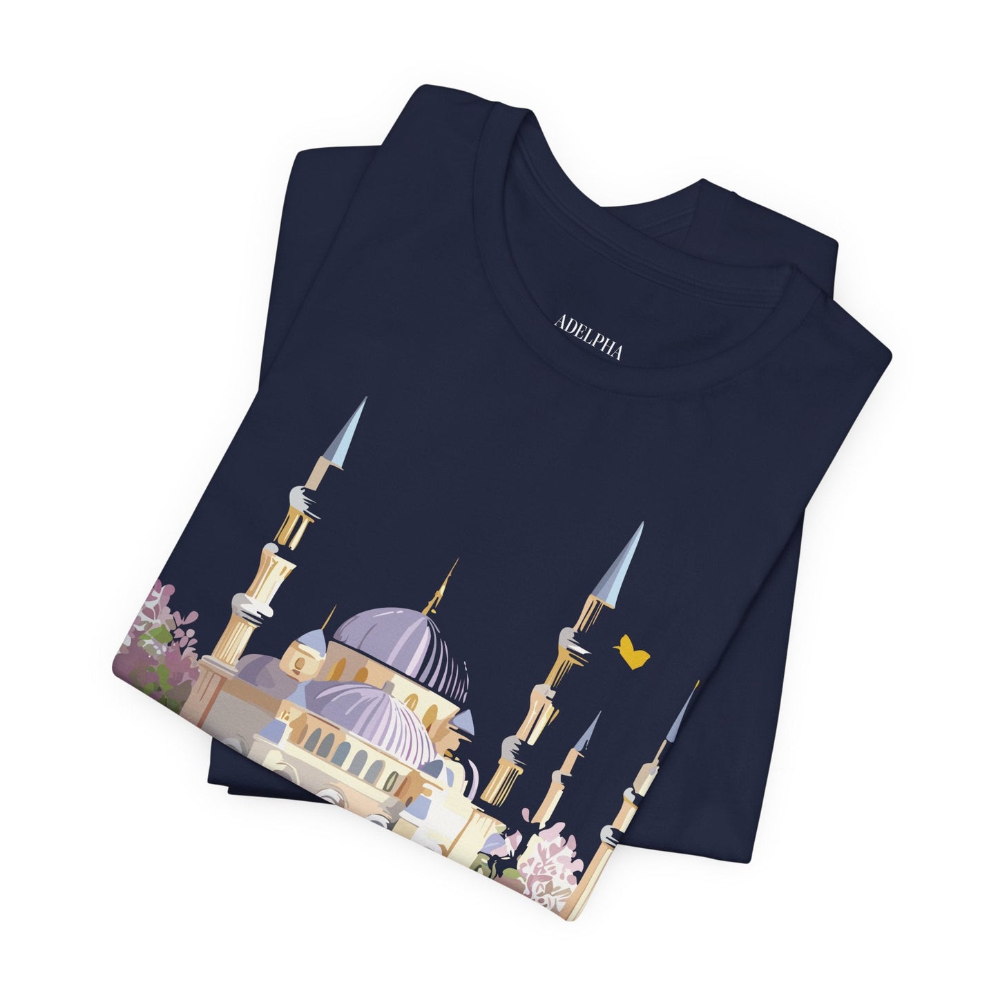 Istanbul Tourist Shirt Unisex Graphic Tee Featuring Vintage Adelpha Artwork For Everyday Wear