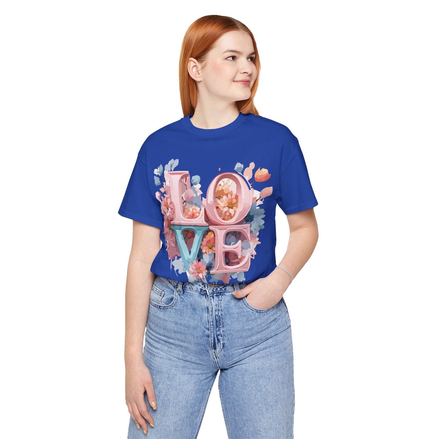 Valentine Graphic Tee Unisex Vintage Inspired Art Design Shirt Adelpha Premium Jersey Short Sleeve