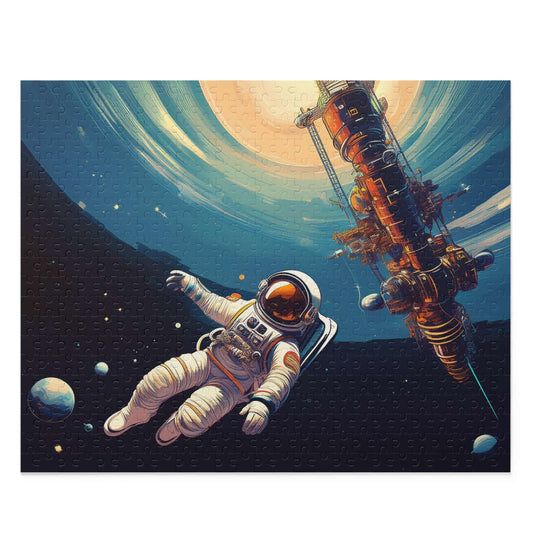 Astronaut Puzzle 500-Chipboard Pieces in Box | Kids Puzzles Size: 16" x 20",  Ages 9+ and Family pn47