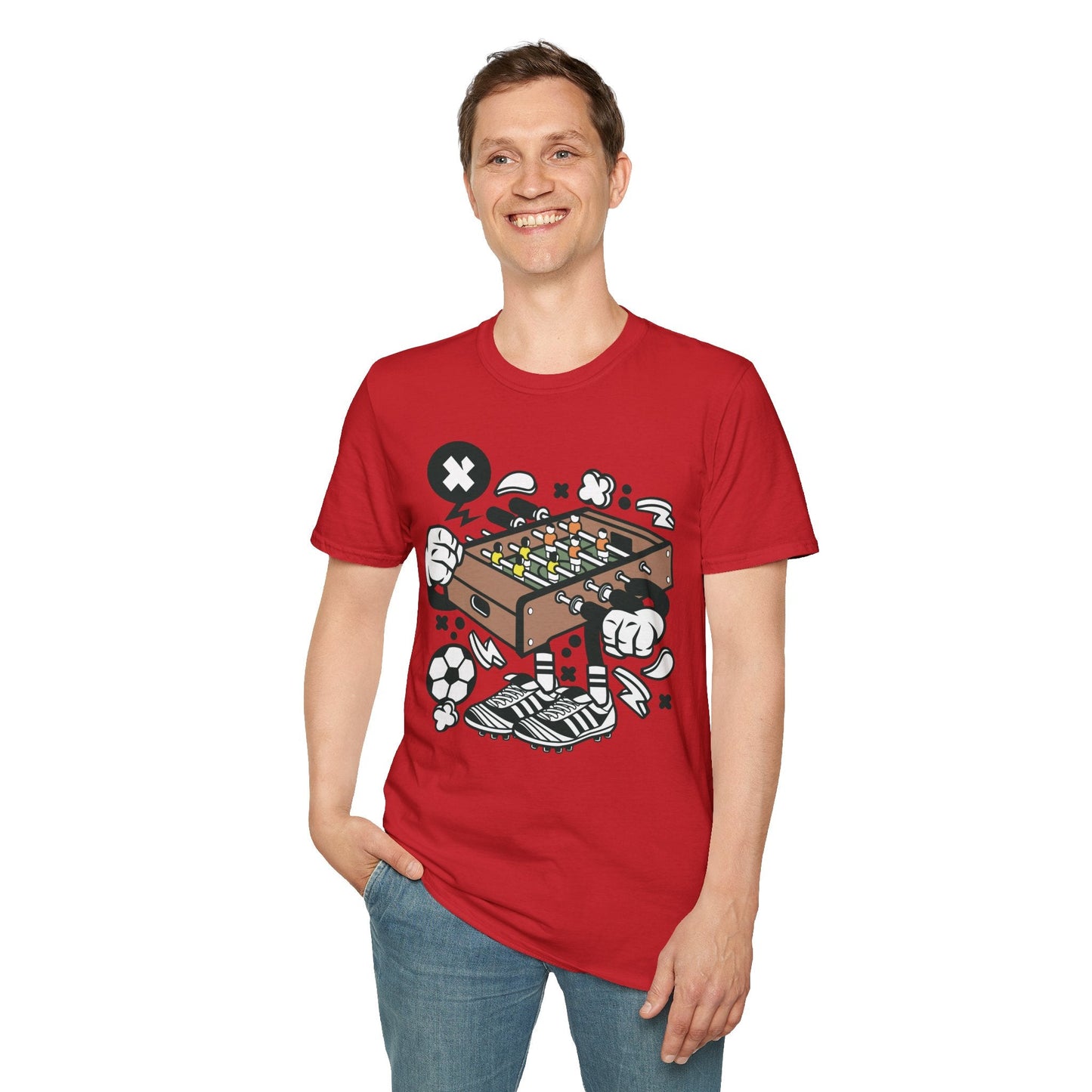 Funny Cartoon T Shirt Animation Tee Unisex Softstyle 64000 Ring Spun Cotton Premium Lightweight