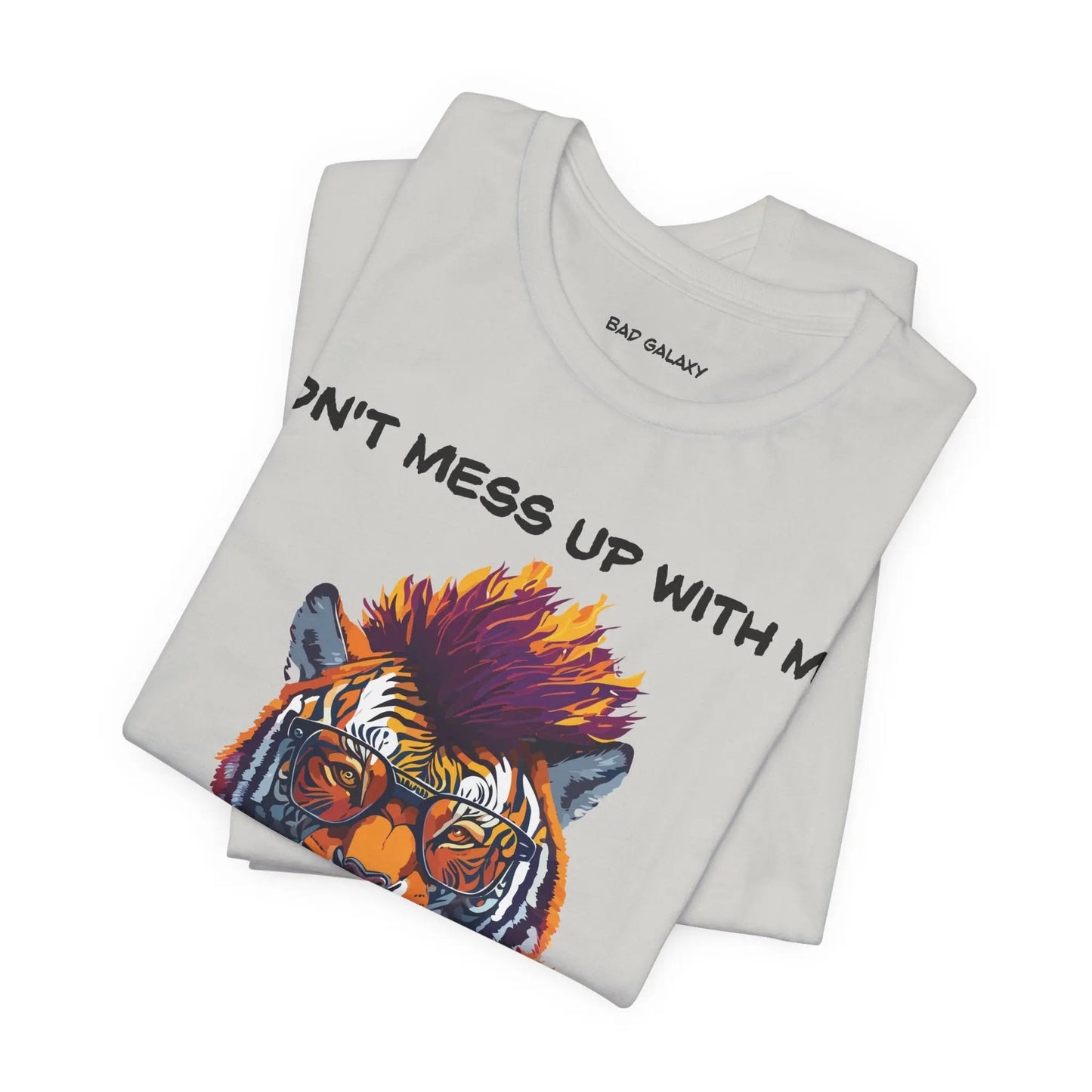 Bad Galaxy Animal T Shirt Cotton Comfort Eco Friendly Inks Printed In USA Free Shipping