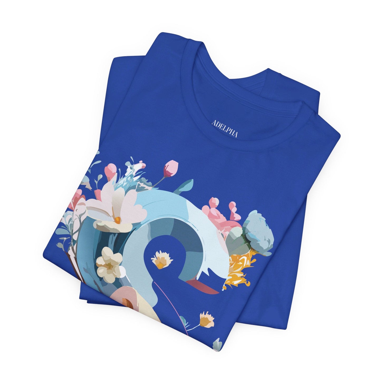 Letter S Shirt Graphic Tee Unisex Jersey Short Sleeve Premium Vintage Inspired Artwork Adelpha