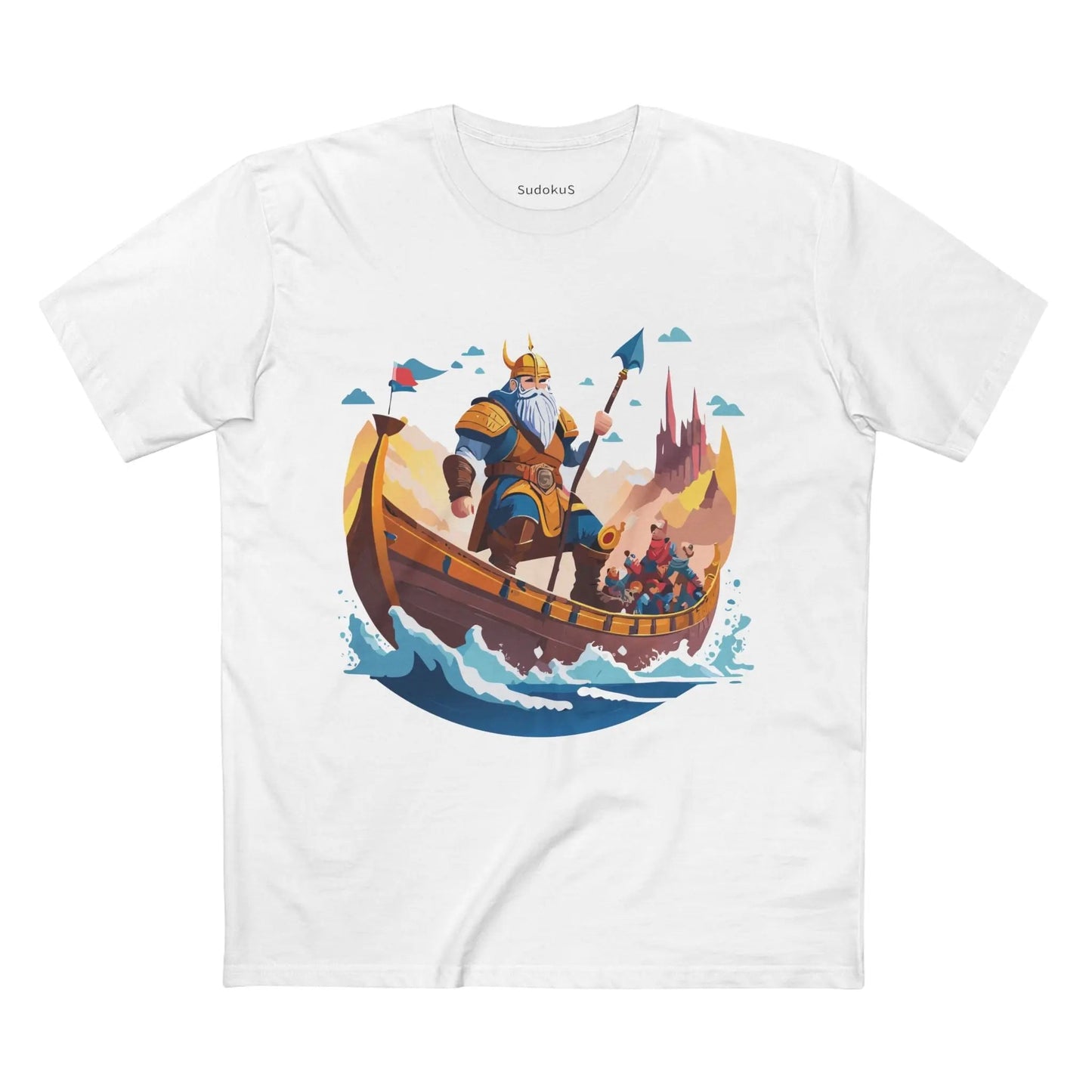 Viking Graphic Unisex 100 Cotton Staple Tee 29
