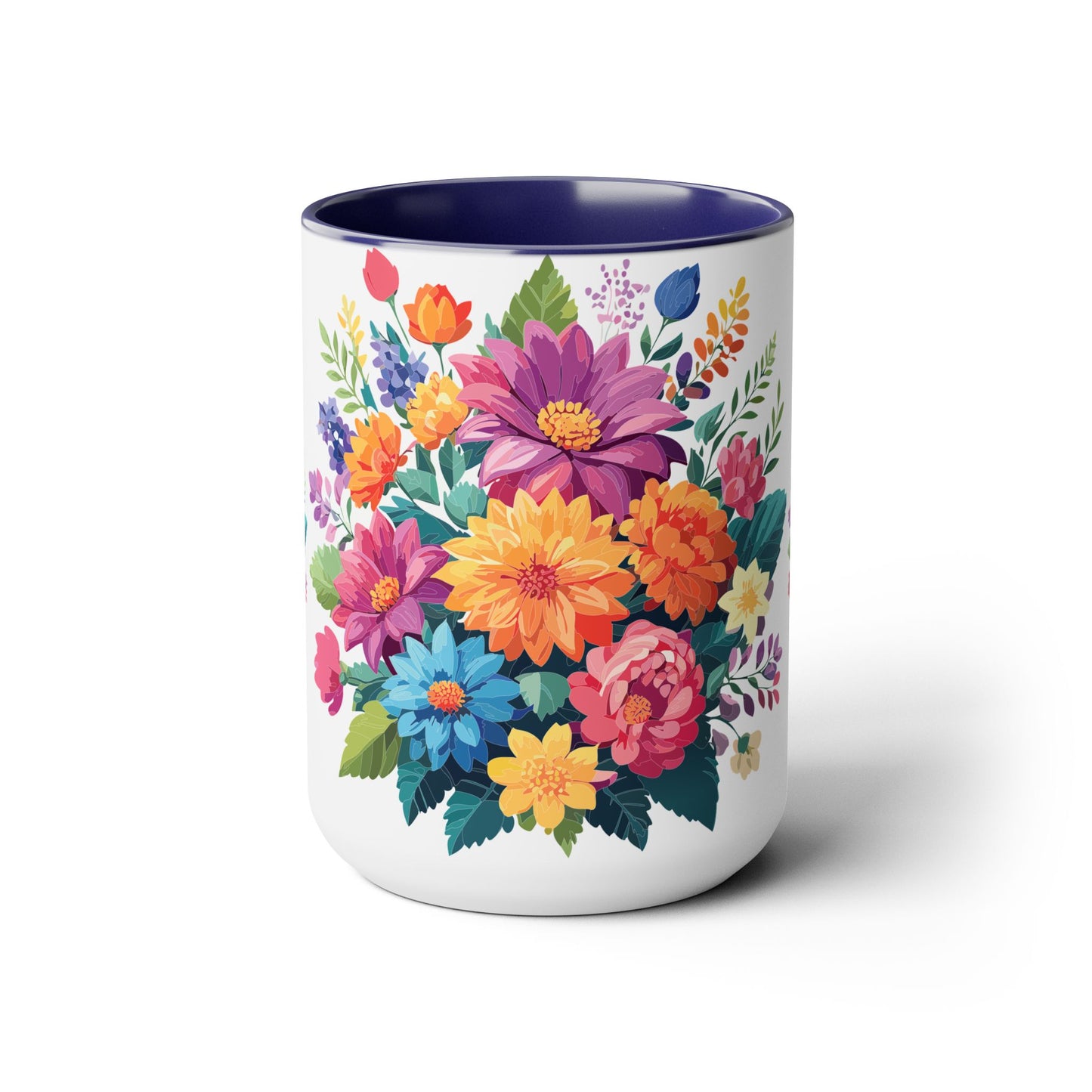 Floral Mug, Floral Cup