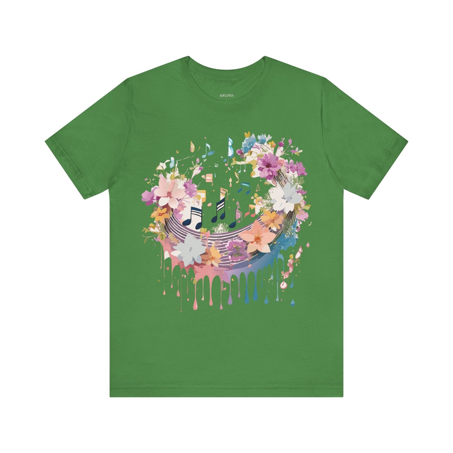 Adelpha Music T Shirt Unisex Graphic Tee With Vintage Inspired Artwork Short Sleeve