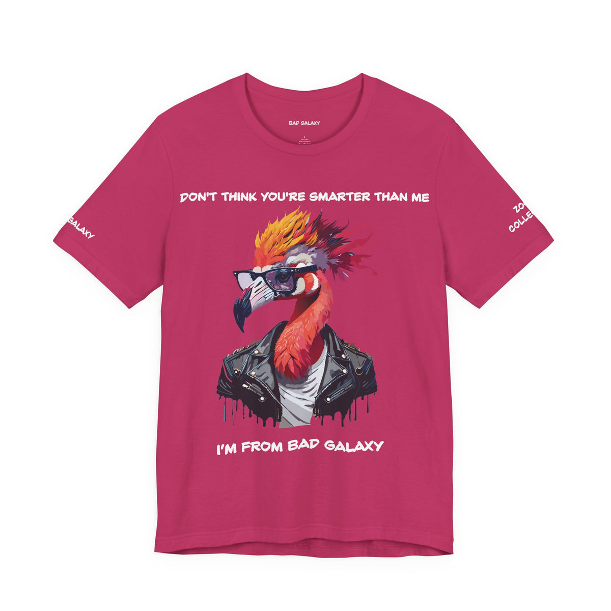 Animal Graphic Unisex Cotton Bella+Canvas Tee with Art Design b4