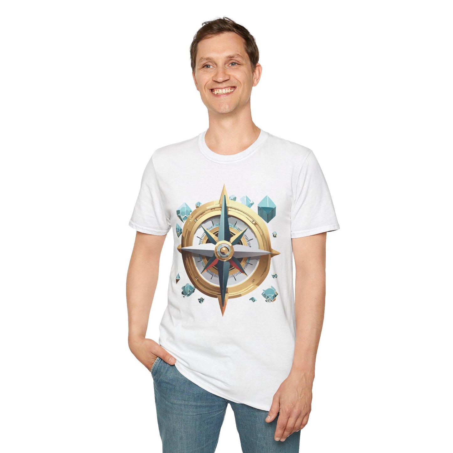 Compass Navigator Graphic Tee Unisex 100 Cotton 29