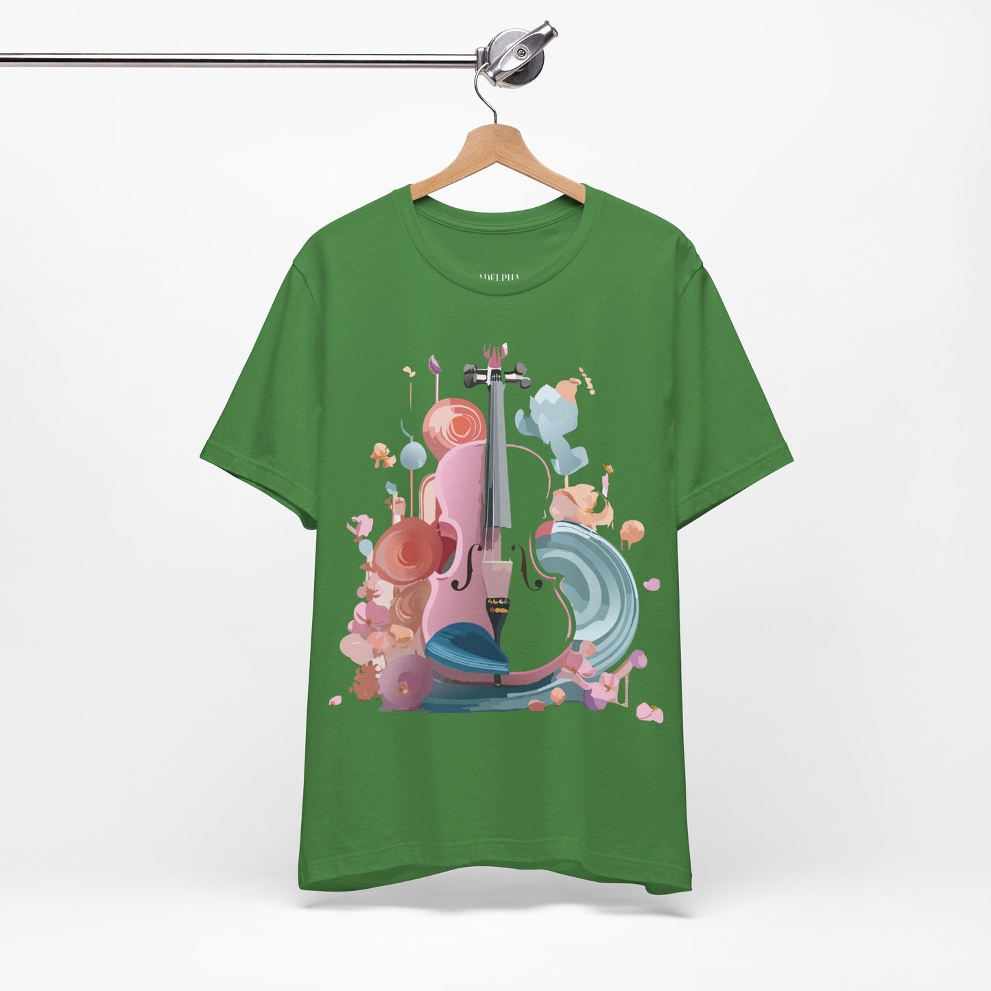 Adelpha Music Graphic T Shirt Unisex Short Sleeve Tee Vintage Inspired Artwork Edition