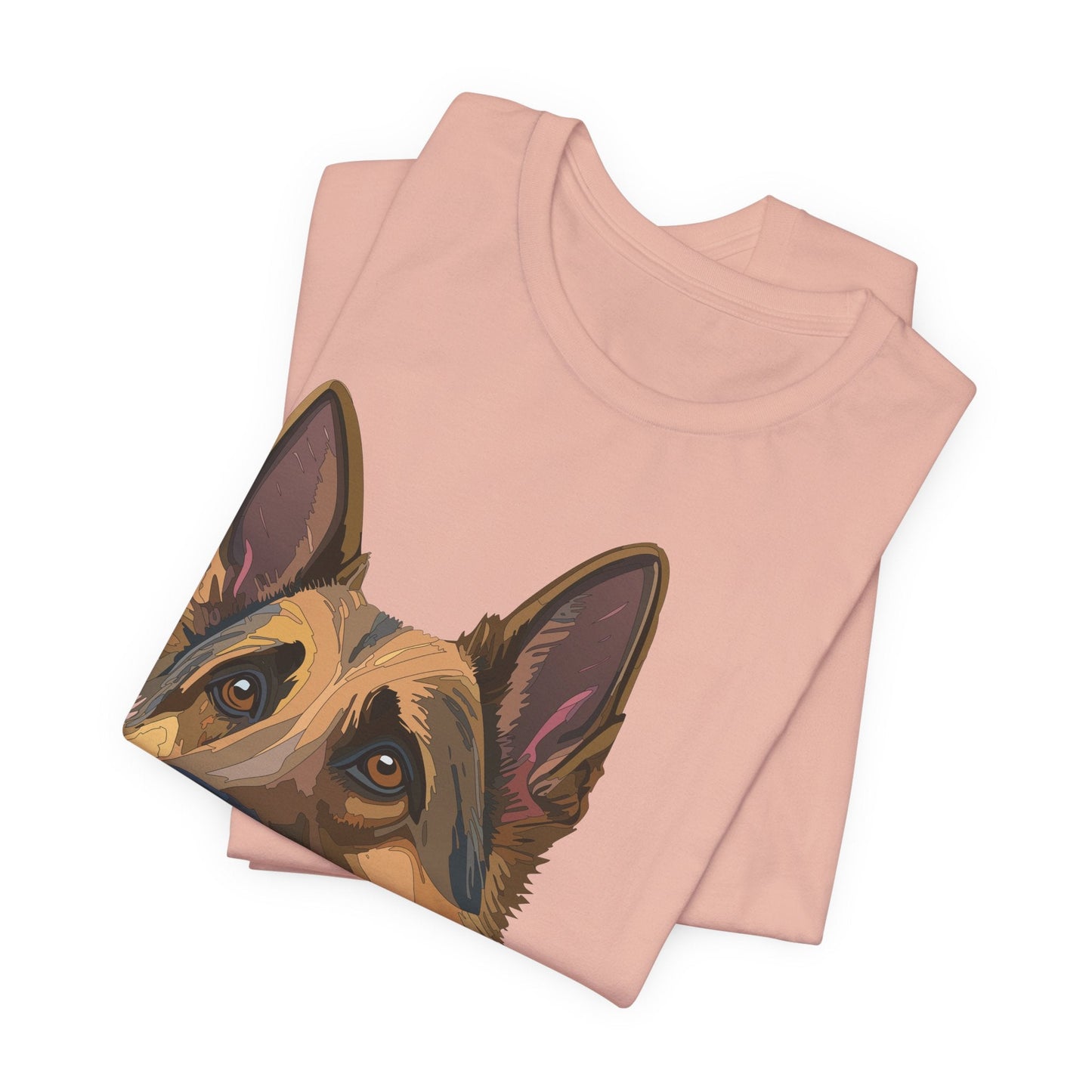 Unisex Animal Shirt With Art Design Tee Wild Animals Print Short Sleeve Comfort Tee