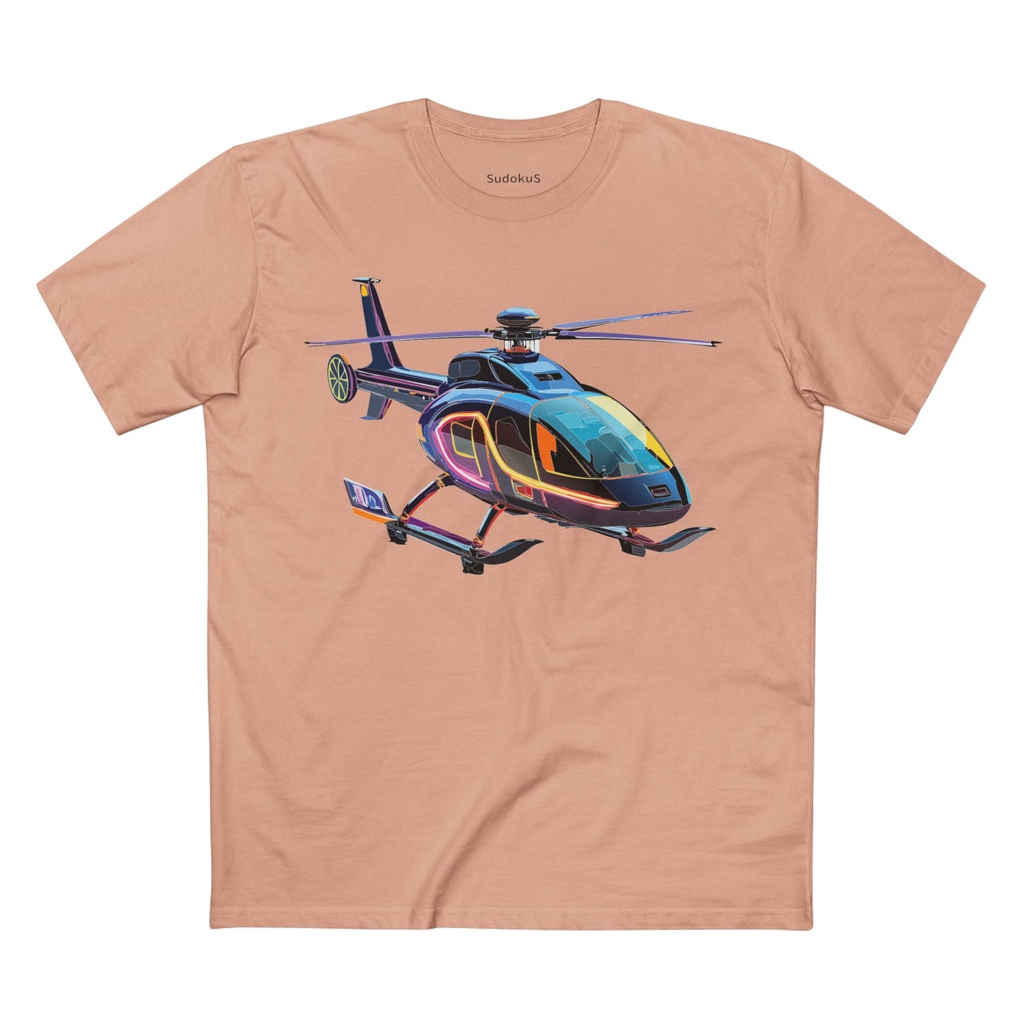 Chopper Graphic Unisex 100 Cotton Staple Tee 16