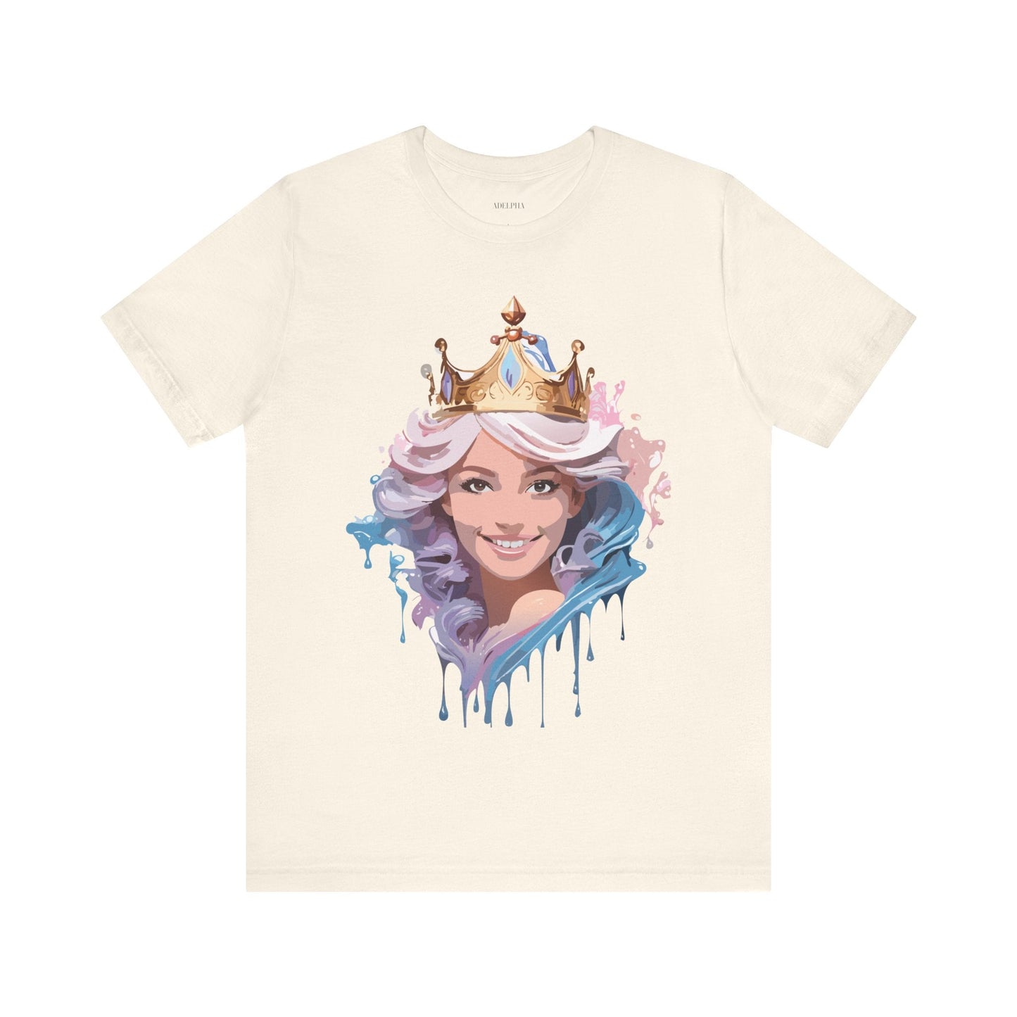 Queen Graphic Tee From Adelpha Vintage Inspired Art Design Unisex Jersey Short Sleeve