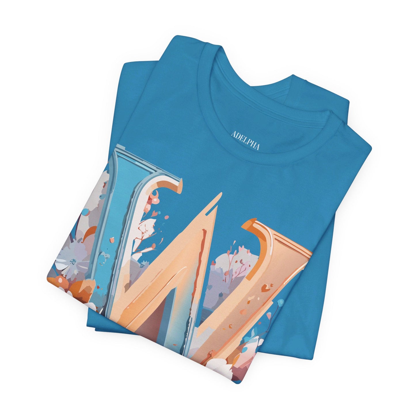 Letter W Shirt Unisex Graphic Tee By Adelpha Featuring Vintage Artwork For Everyday Casual Wear