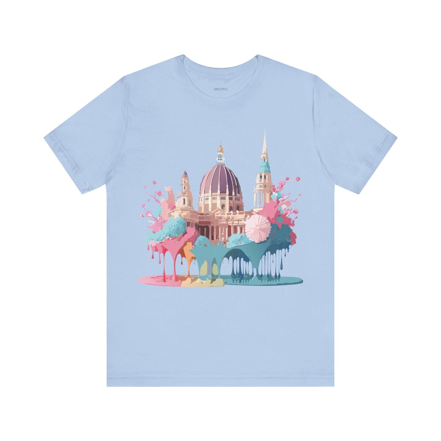 Vienna Tourist Shirt Graphic Tee Unisex Jersey Short Sleeve Vintage Inspired Artwork Adelpha