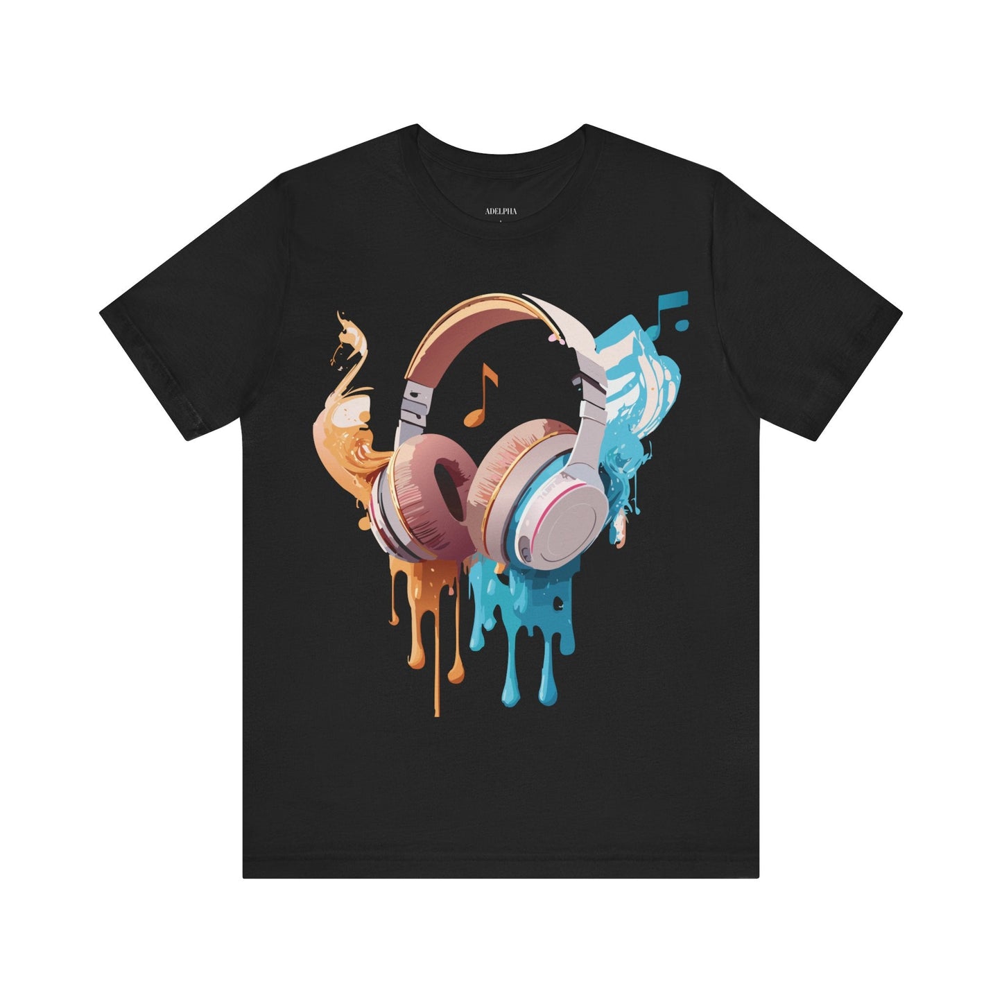 Adelpha Music T Shirt Unisex Graphic Tee Vintage Inspired Artwork Short Sleeve Premium