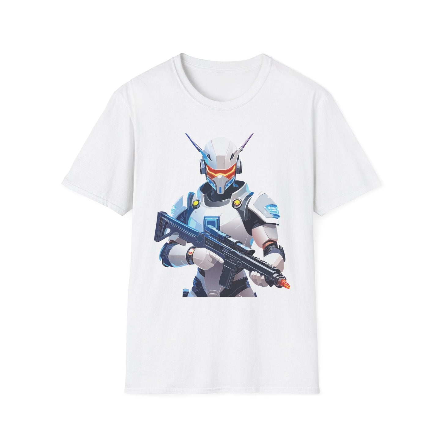 Robocop Shirt Unisex T Shirt With Robocop Artwork Gildan Softstyle 64000 Cotton Tee