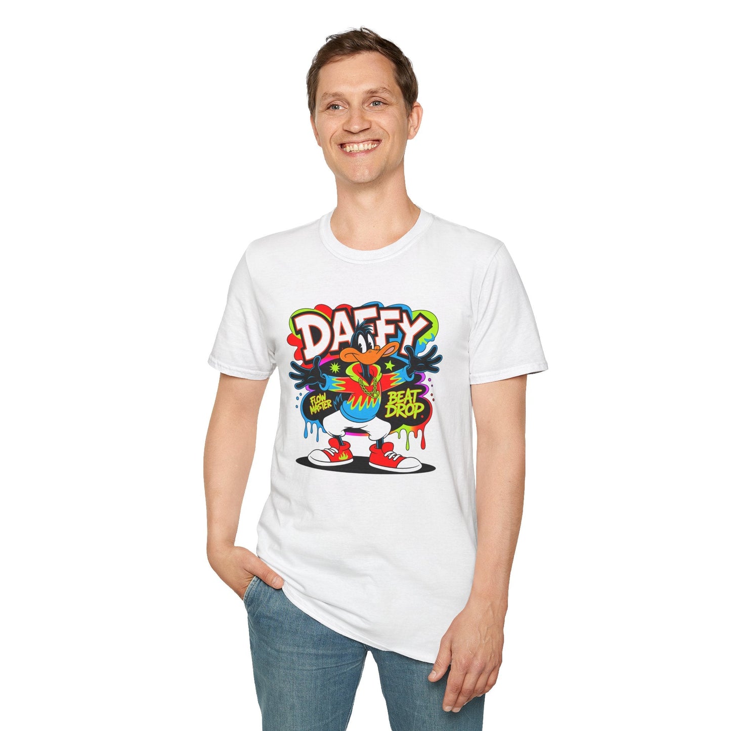 Funny Cartoon Animals T Shirt Unisex Softstyle Tee With Animation Design Gildan 64000