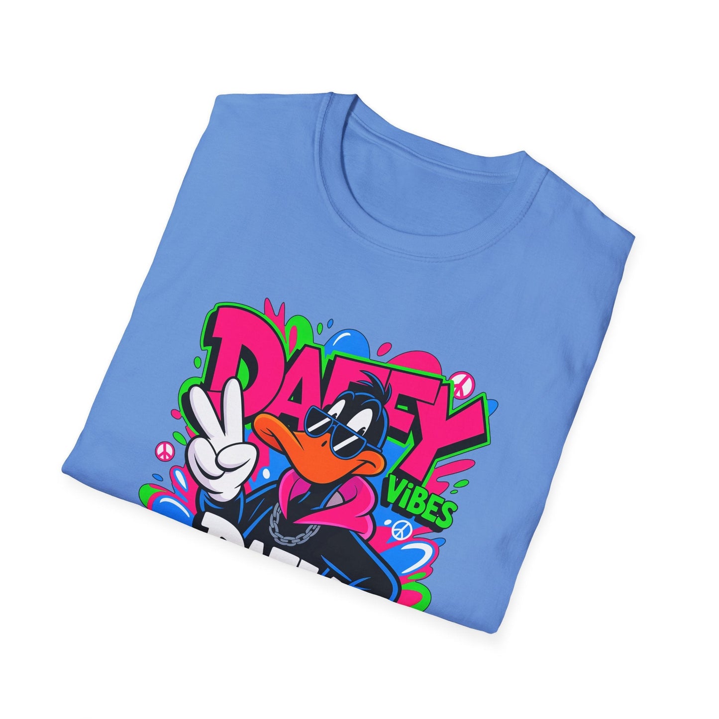 Unisex Cartoon T Shirt With Funny Animals Design Animation Tee Made From Softstyle Cotton