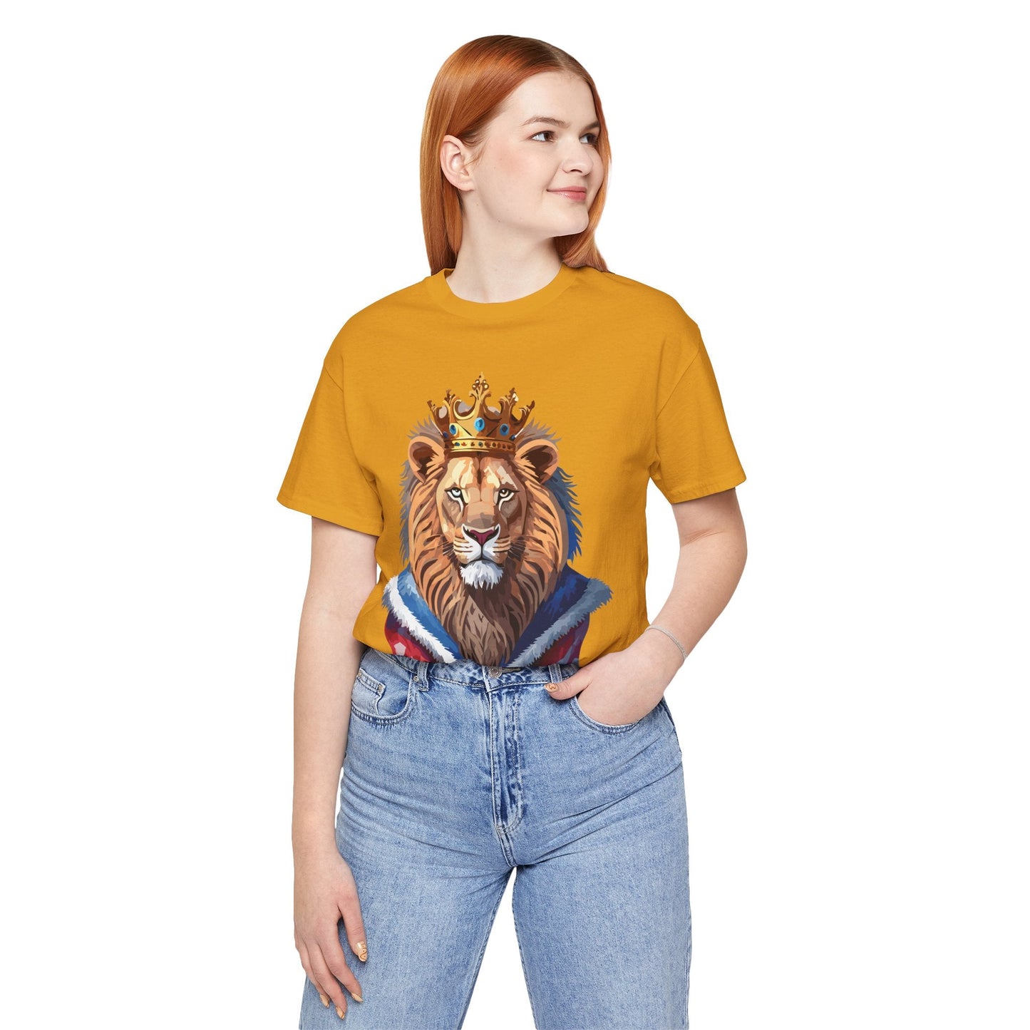 Unisex Animal T Shirt With Art Design Wild Animals Shirt Gildan Softstyle 64000 Cotton