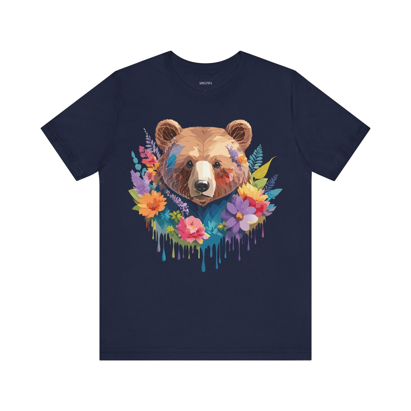 Adelpha Vintage Inspired Graphic Tee Unisex Short Sleeve Shirt