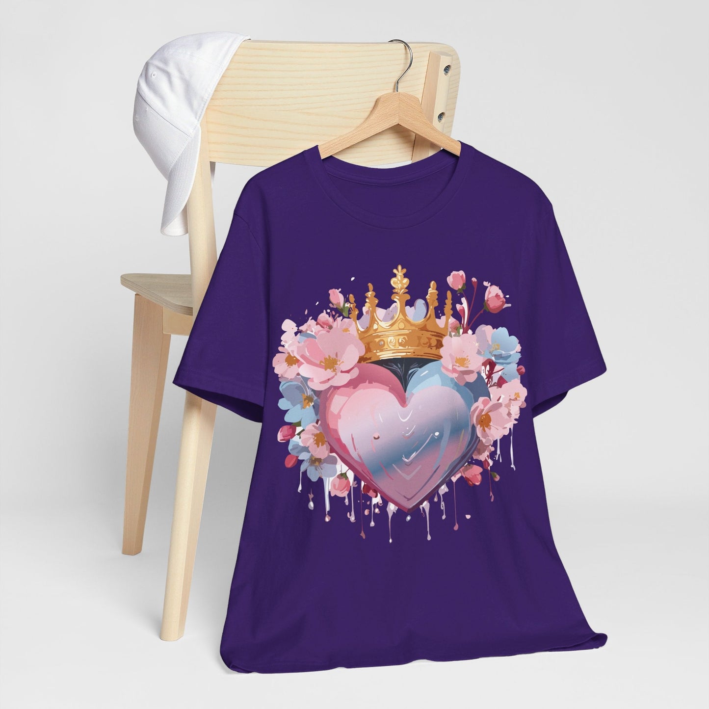 Valentine Graphic Tee Unisex Vintage Inspired Art From Adelpha Premium Jersey Short Sleeve Shirt