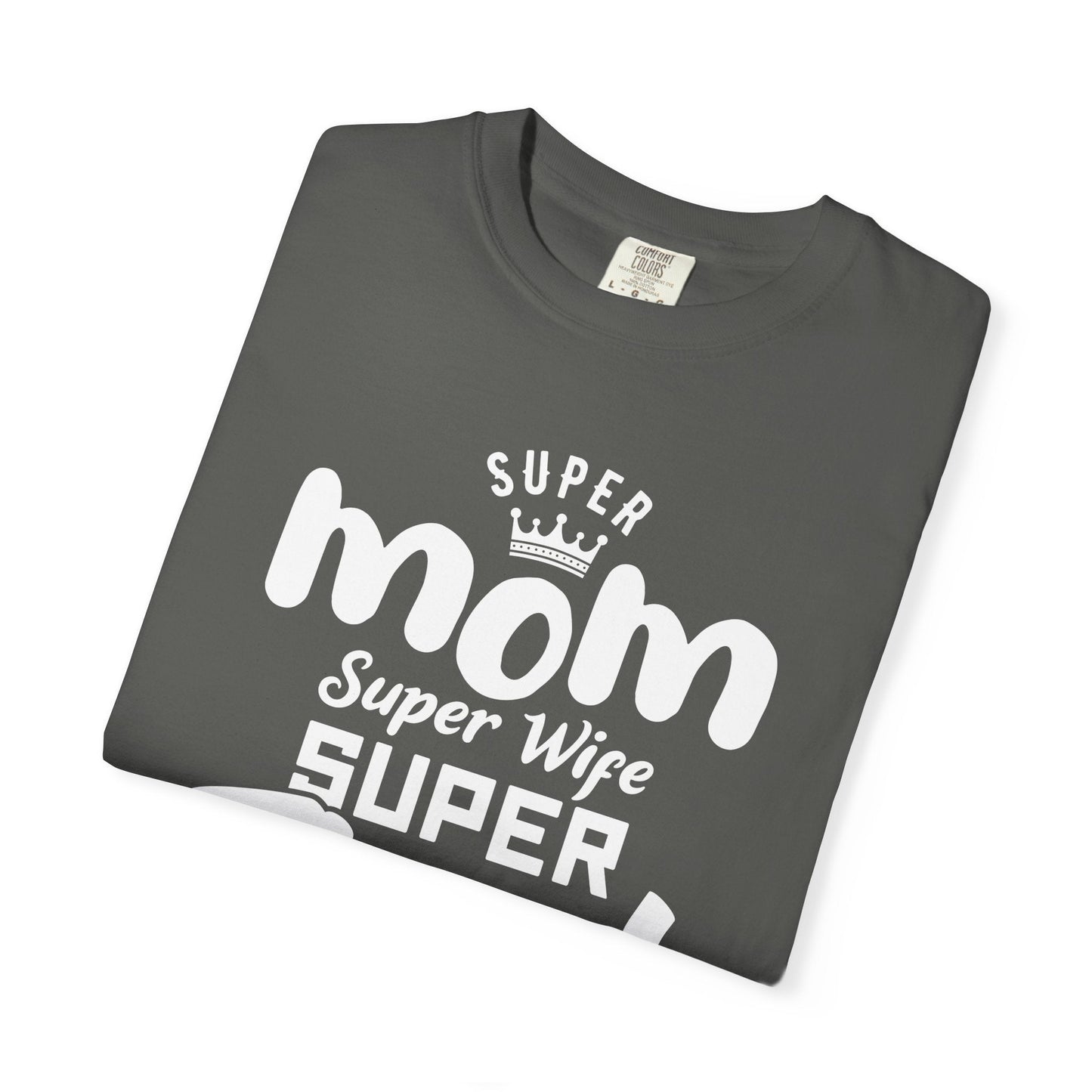 Mom T-shirt Mother's Day Mama Tee Unisex Comfort Colors Garment-Dyed Cotton h45