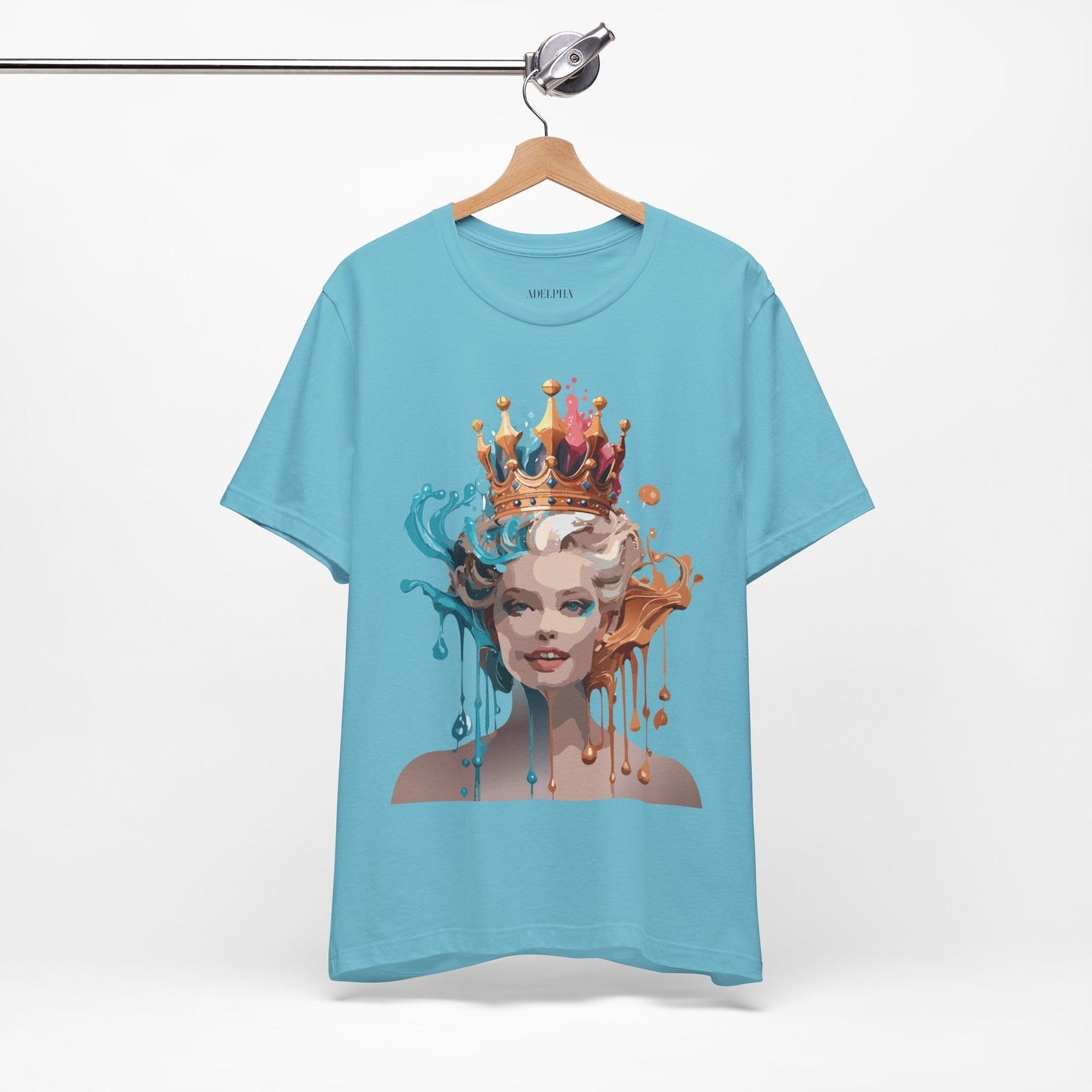Queen Woman Portrait Graphic Unisex 100 Cotton Vintage Artwork Tee 28