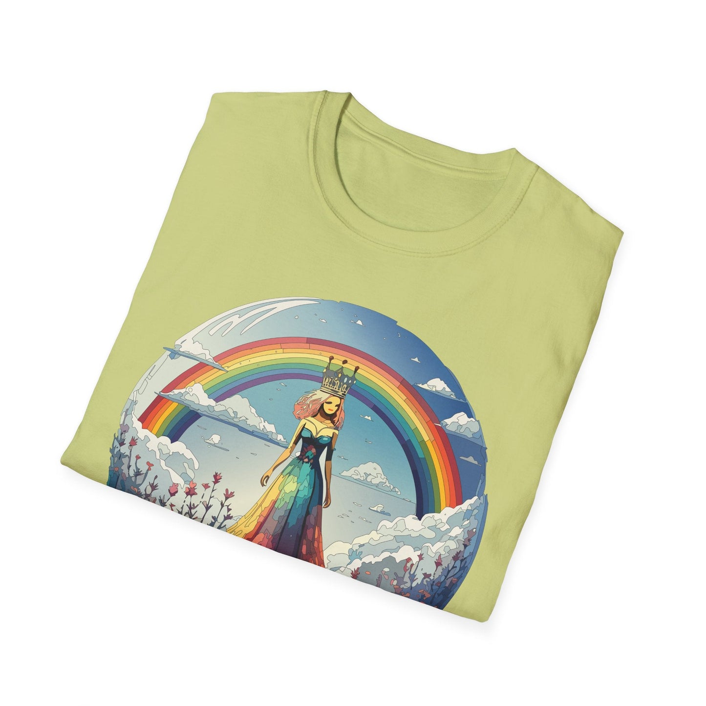 Womens Graphic T Shirt Art Design Tee Softstyle 64000 100 Percent Cotton Comfort