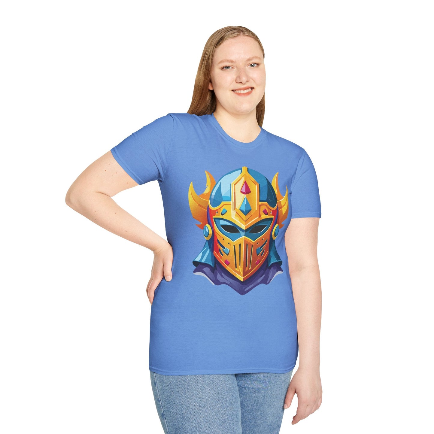 Mask Graphic Unisex Cotton Masquerade Design Artwork Tee 10