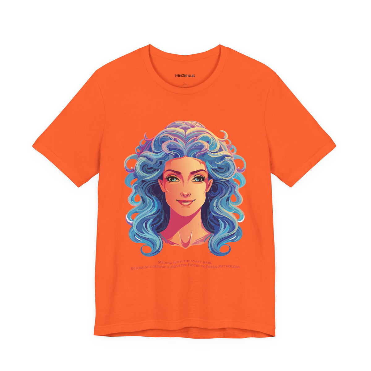 Goddess Graphic Unisex Cotton Bella+Canvas Tee with Medusa