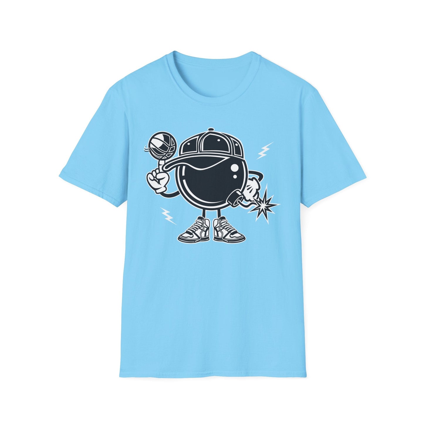 Cartoon Animation T Shirt Unisex Funny Tee Gildan Softstyle 100 Percent Cotton Comfort
