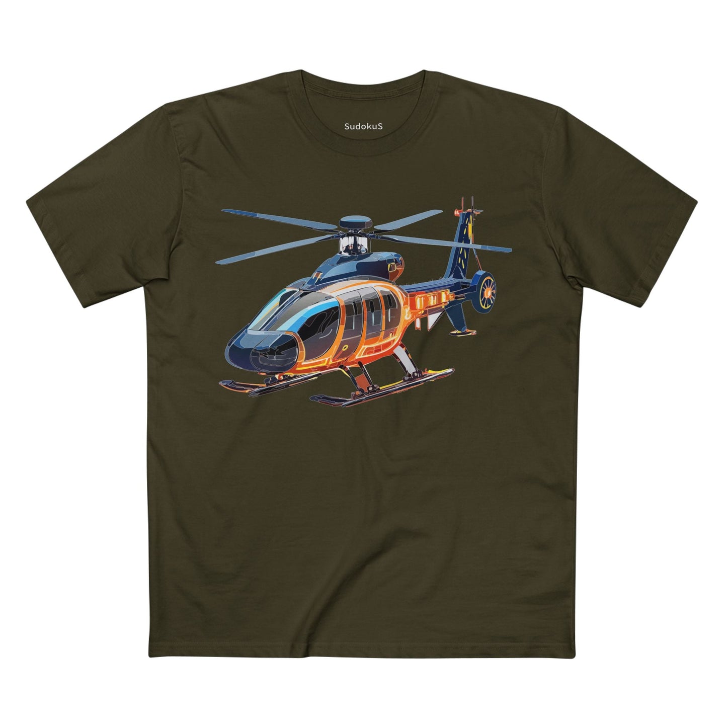 Chopper Graphic Unisex 100 Cotton Staple Tee 10