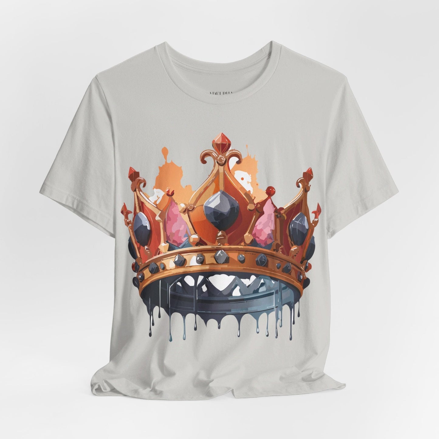 Crown Graphic Unisex 100 Cotton Vintage Artwork Tee 10