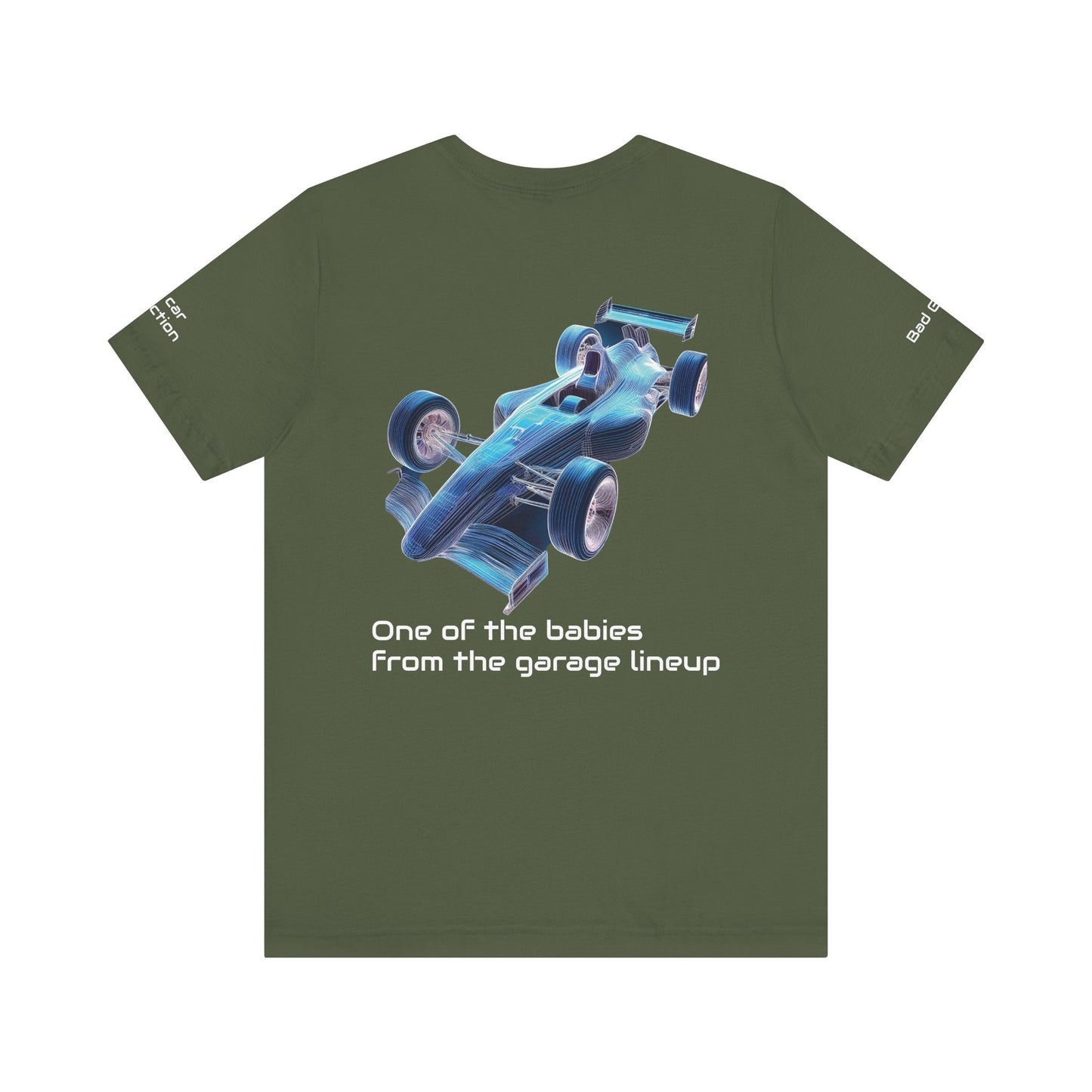 Car Graphic Tee Shirt for Car Lovers Lightweight Cotton T Shirt Printed in USA with Eco Ink