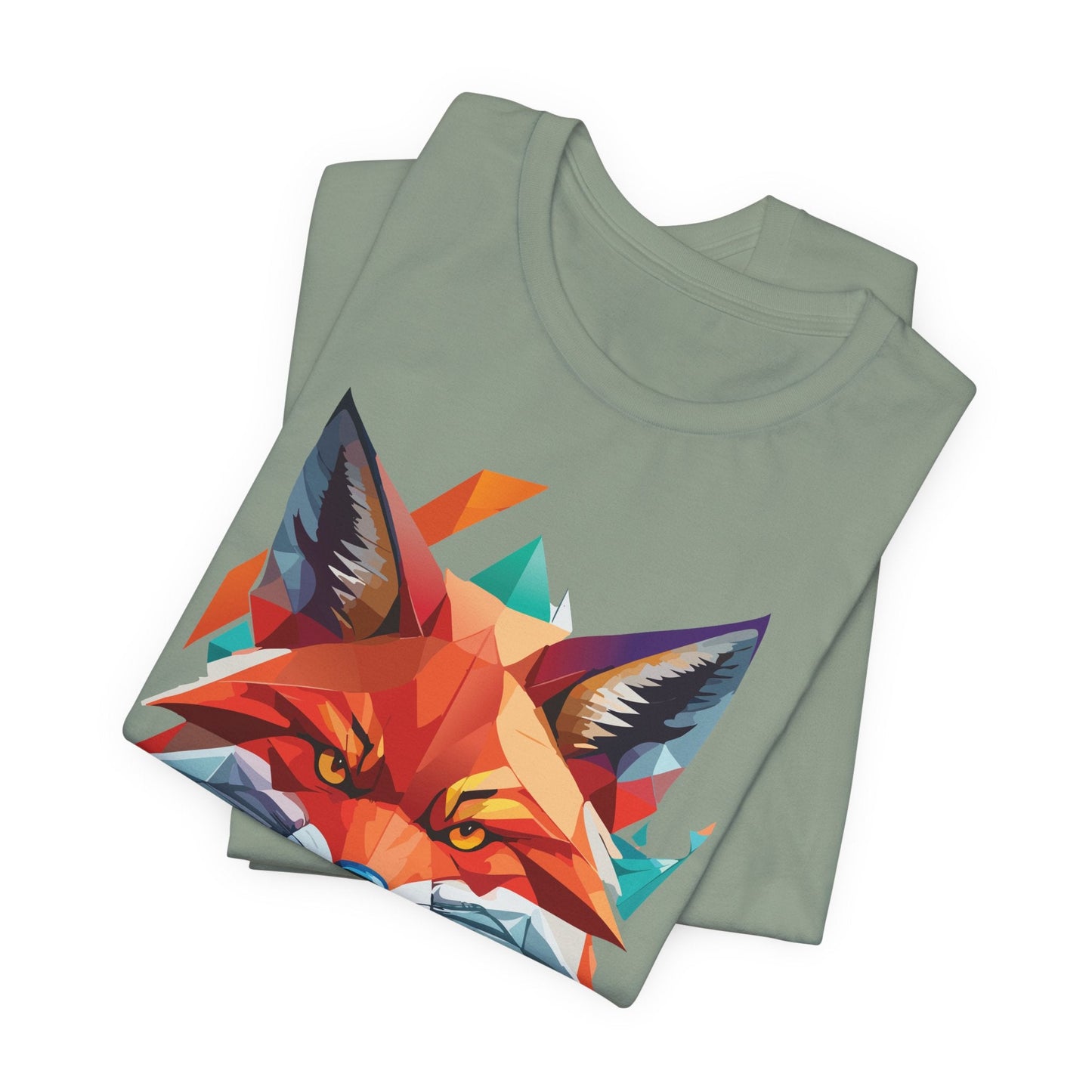 Unisex Animal Print Tee Shirt With Wild Animals Art Design For Men Women Soft Cotton