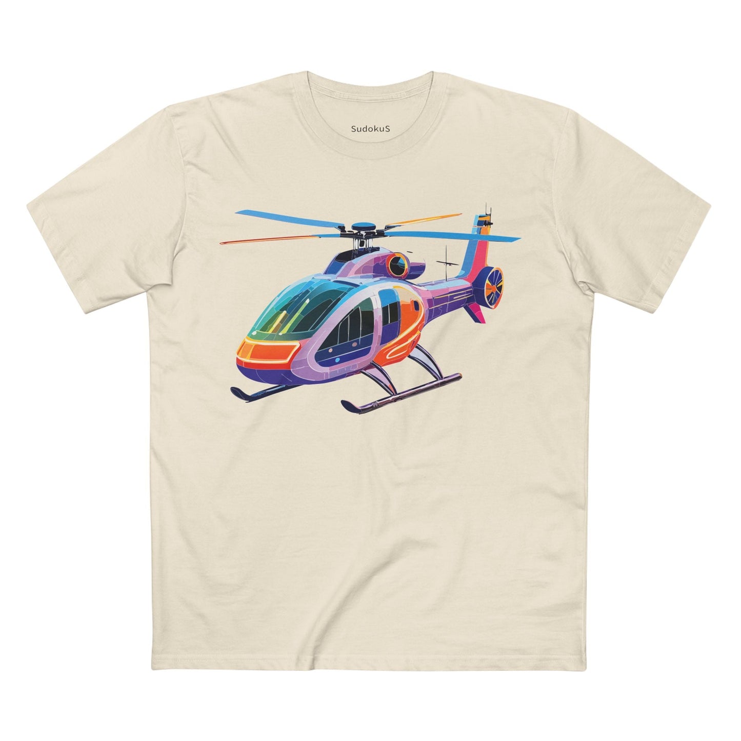 Chopper Graphic Unisex 100 Cotton Staple Tee 13