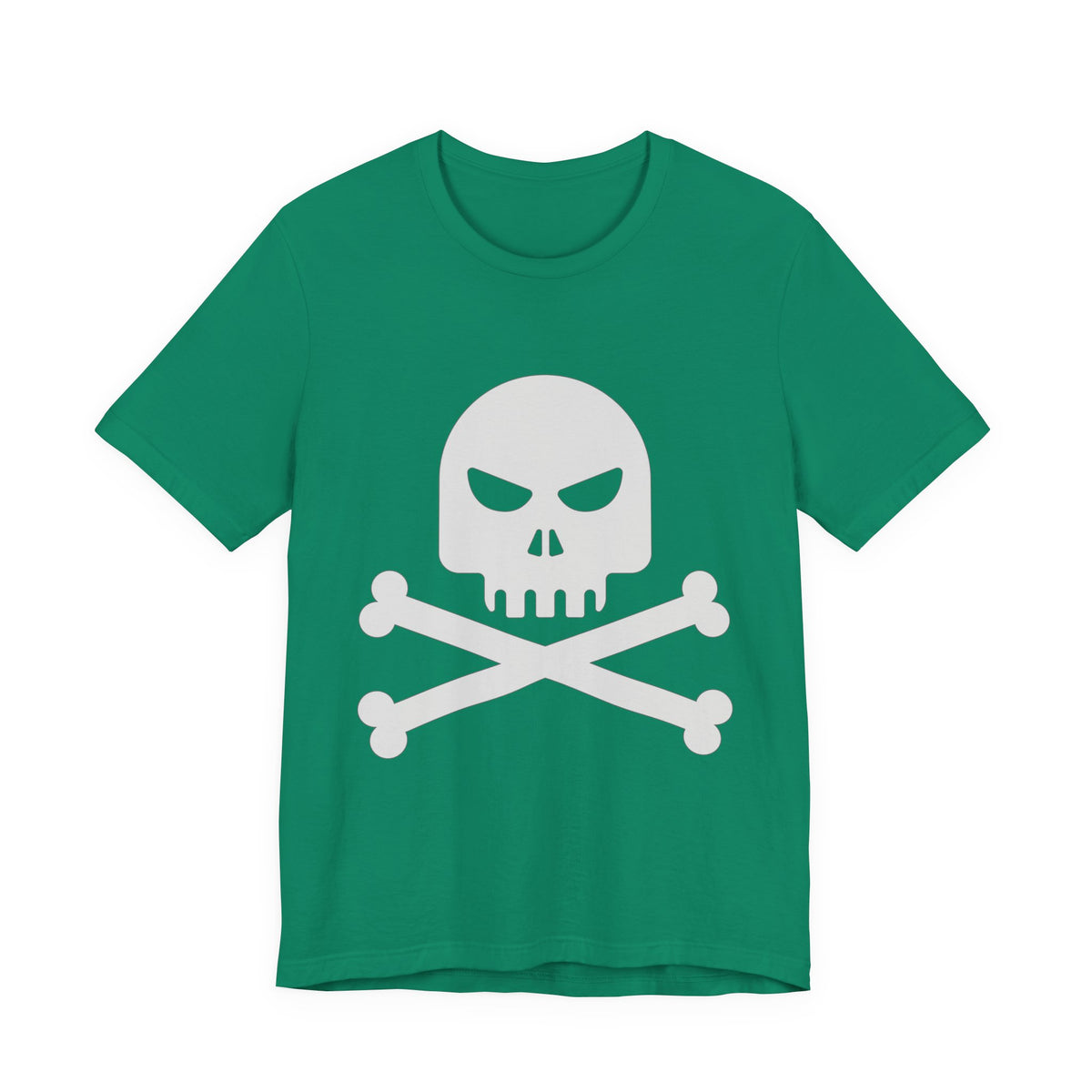 Camiseta unisex de algodón con calavera
