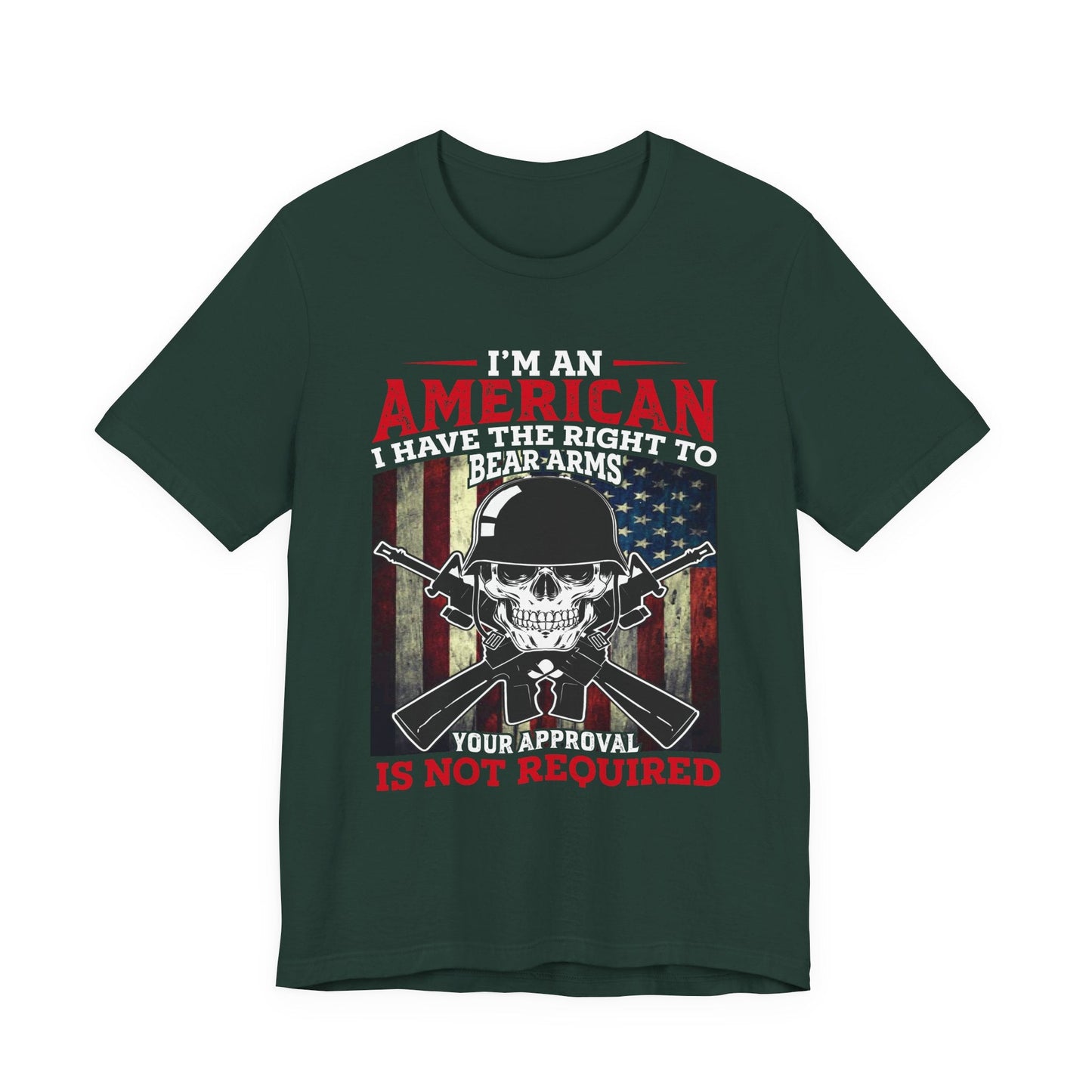 Army Veteran Patriotic Graphic Design Unisex Cotton T-Shirt v29