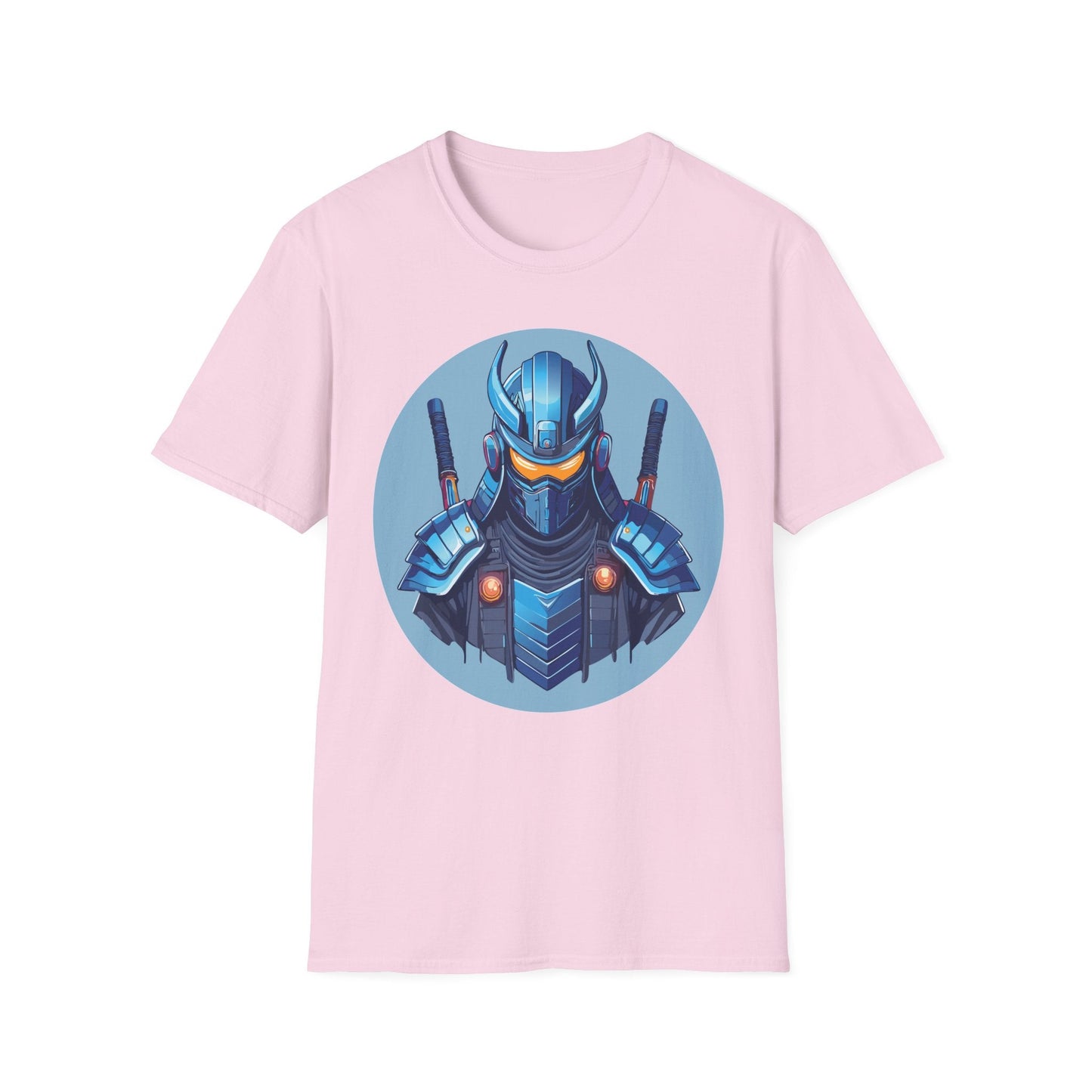 Samurai Shirt Unisex Softstyle T Shirt 100 Percent Ring Spun Cotton Gildan 64000