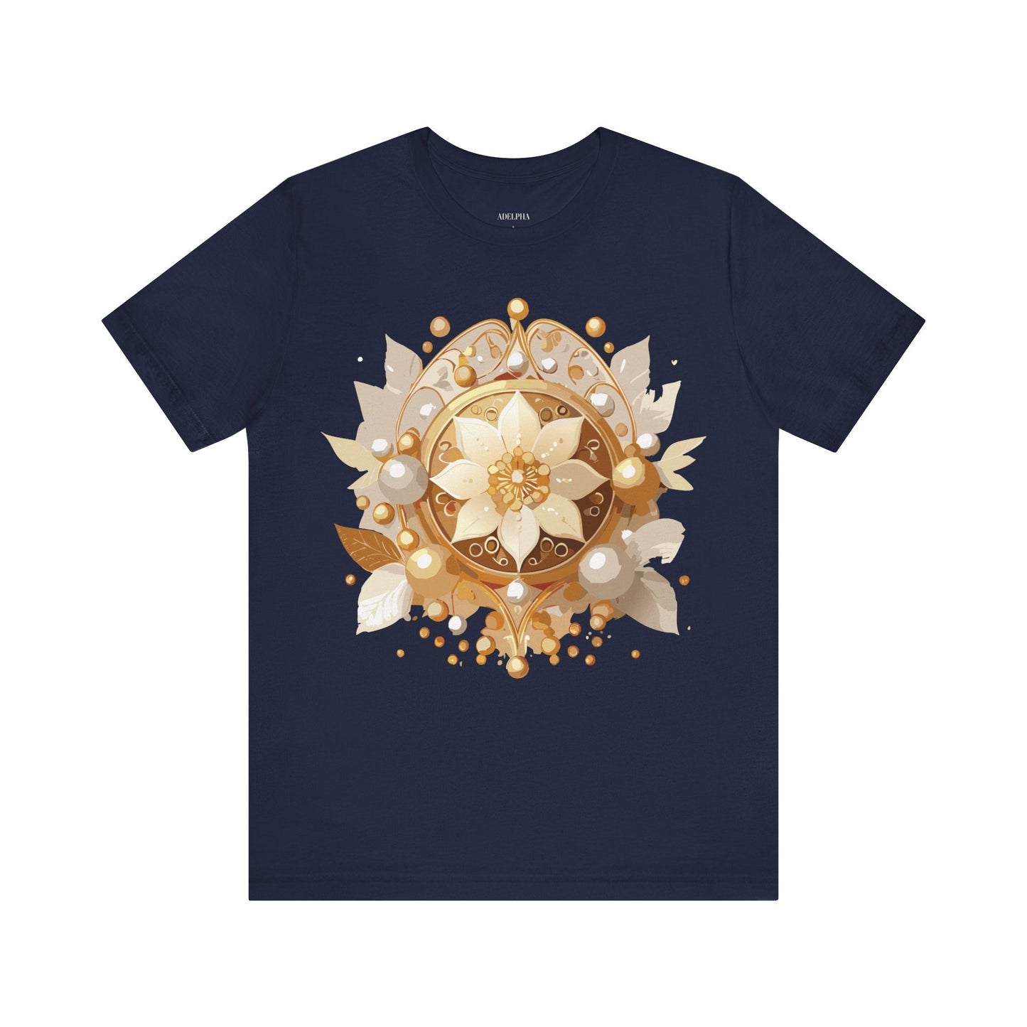 Jewelry Graphic Unisex 100 Cotton Vintage Treasure Art T-Shirt 47