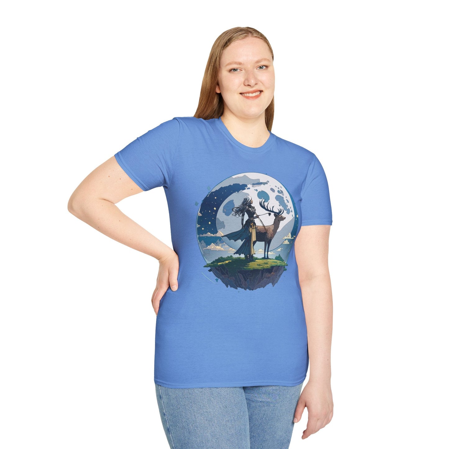 Women Graphic T Shirts Art Design Shirt Unisex Softstyle Gildan 64000 Tee Cotton Everyday Comfort