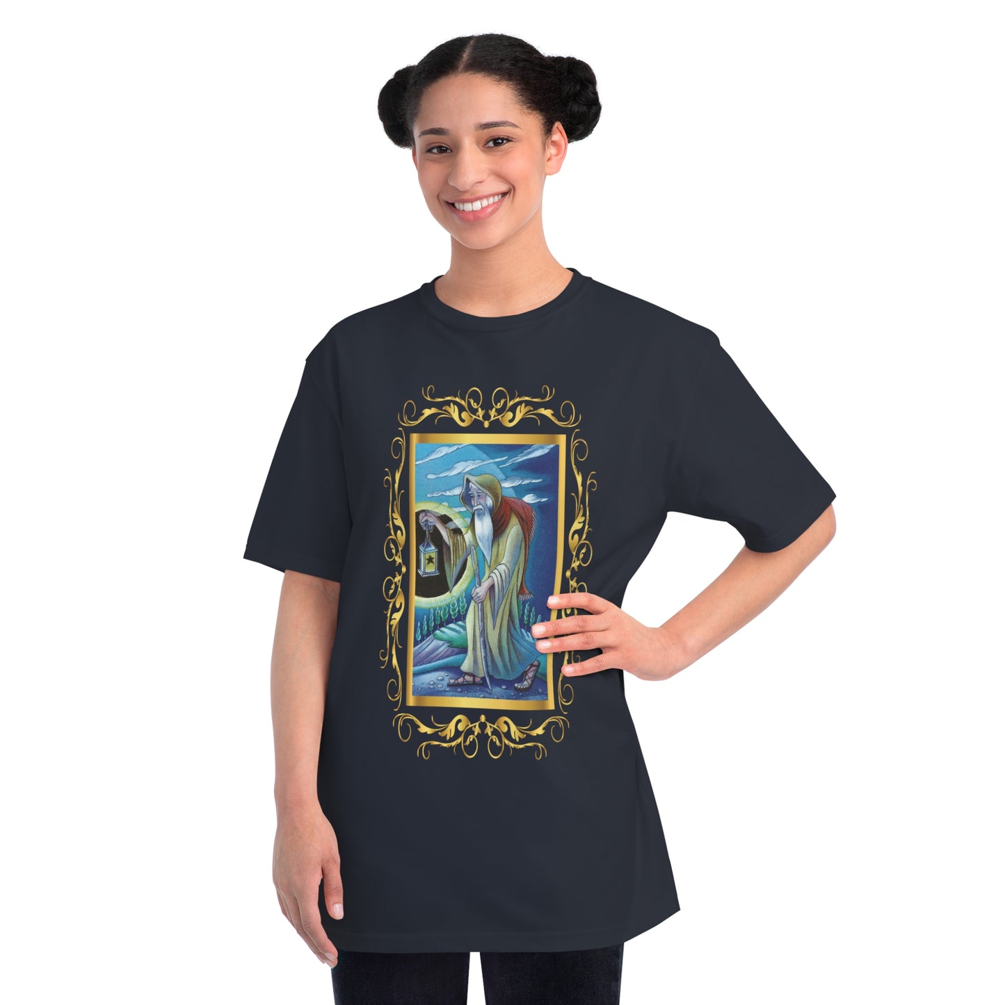 T-Shirt aus Bio-Baumwolle, Unisex, mit Tarotkarten