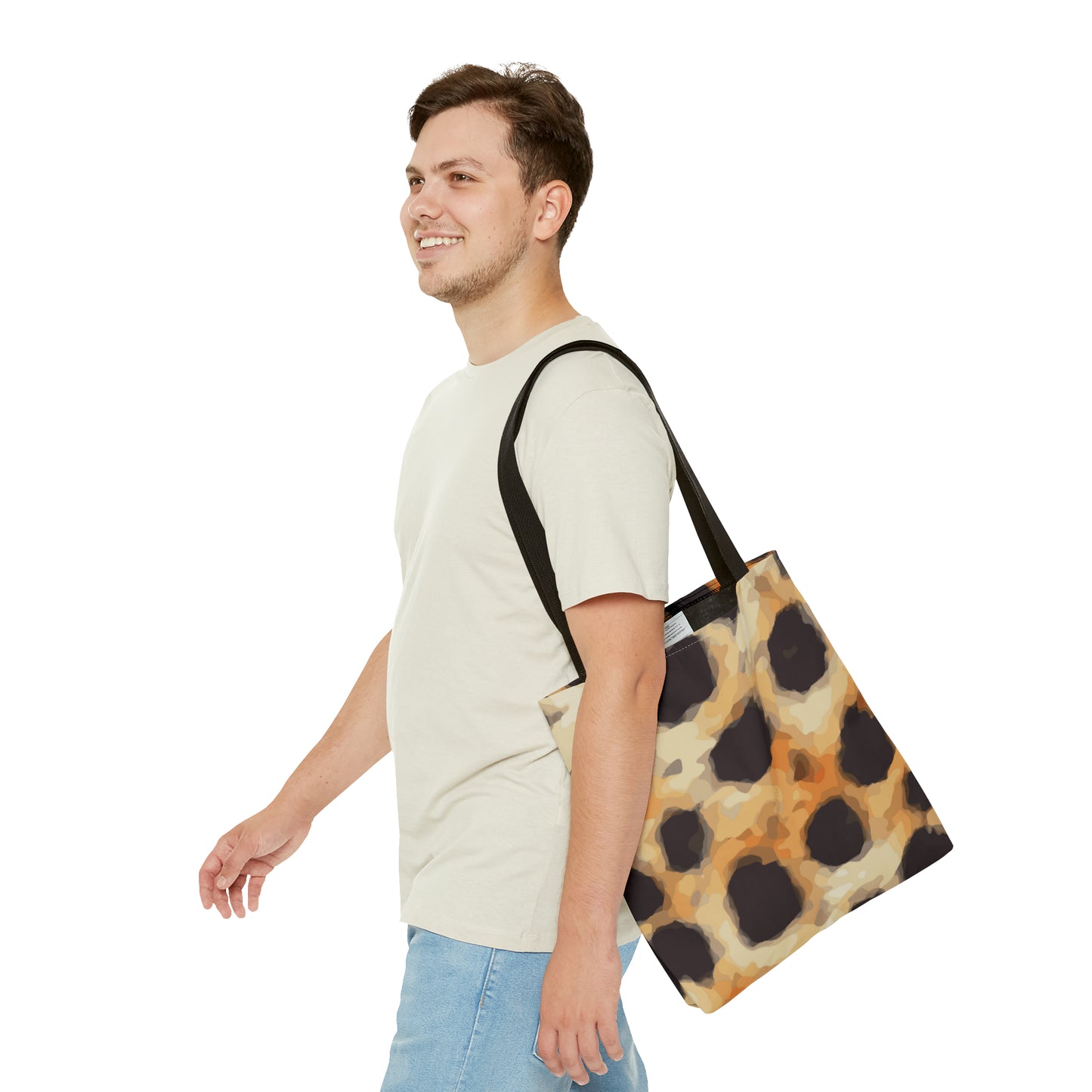 Canvas Bag with Animal Prints